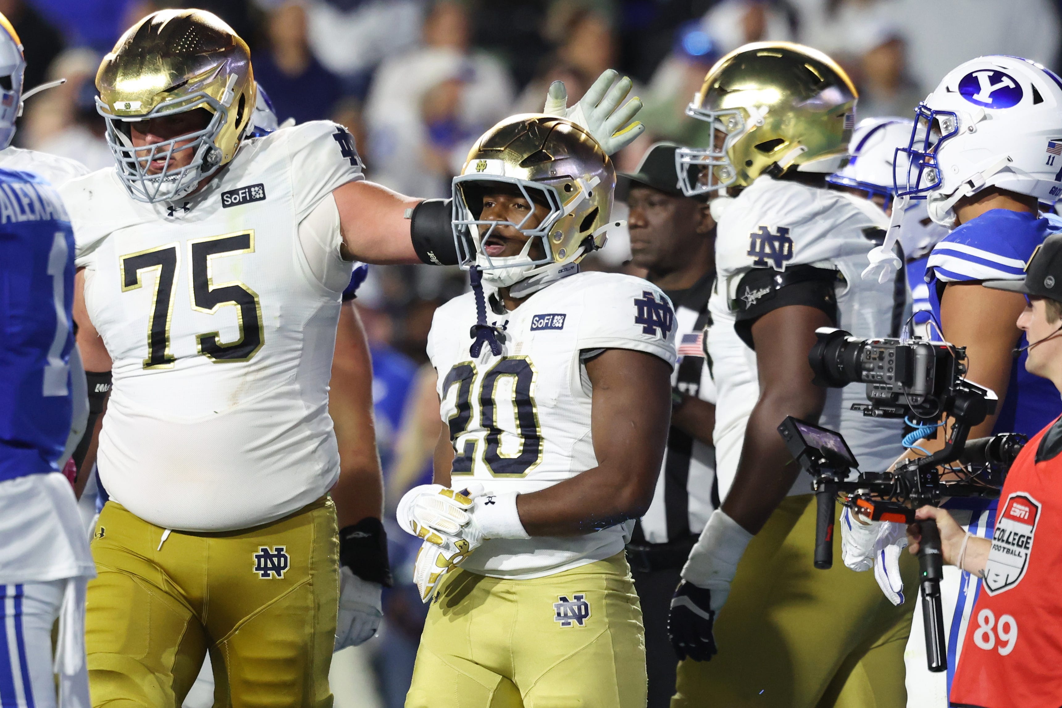 Projected Retirement On3 bumps Notre Dame down in CFP bracket projections after Week 7 - AOL