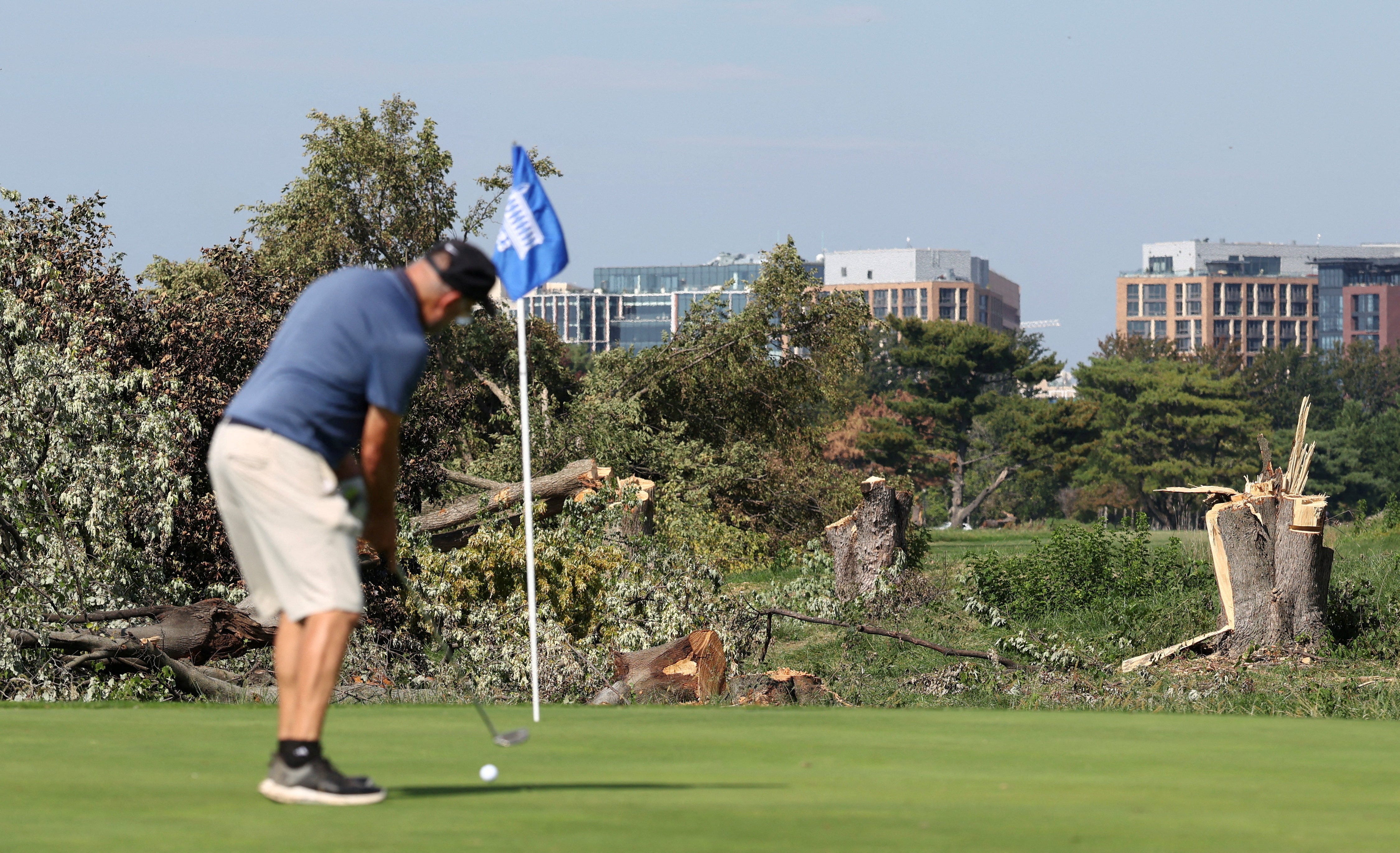 What is Trump planning for DC's historic East Potomac Golf Links?