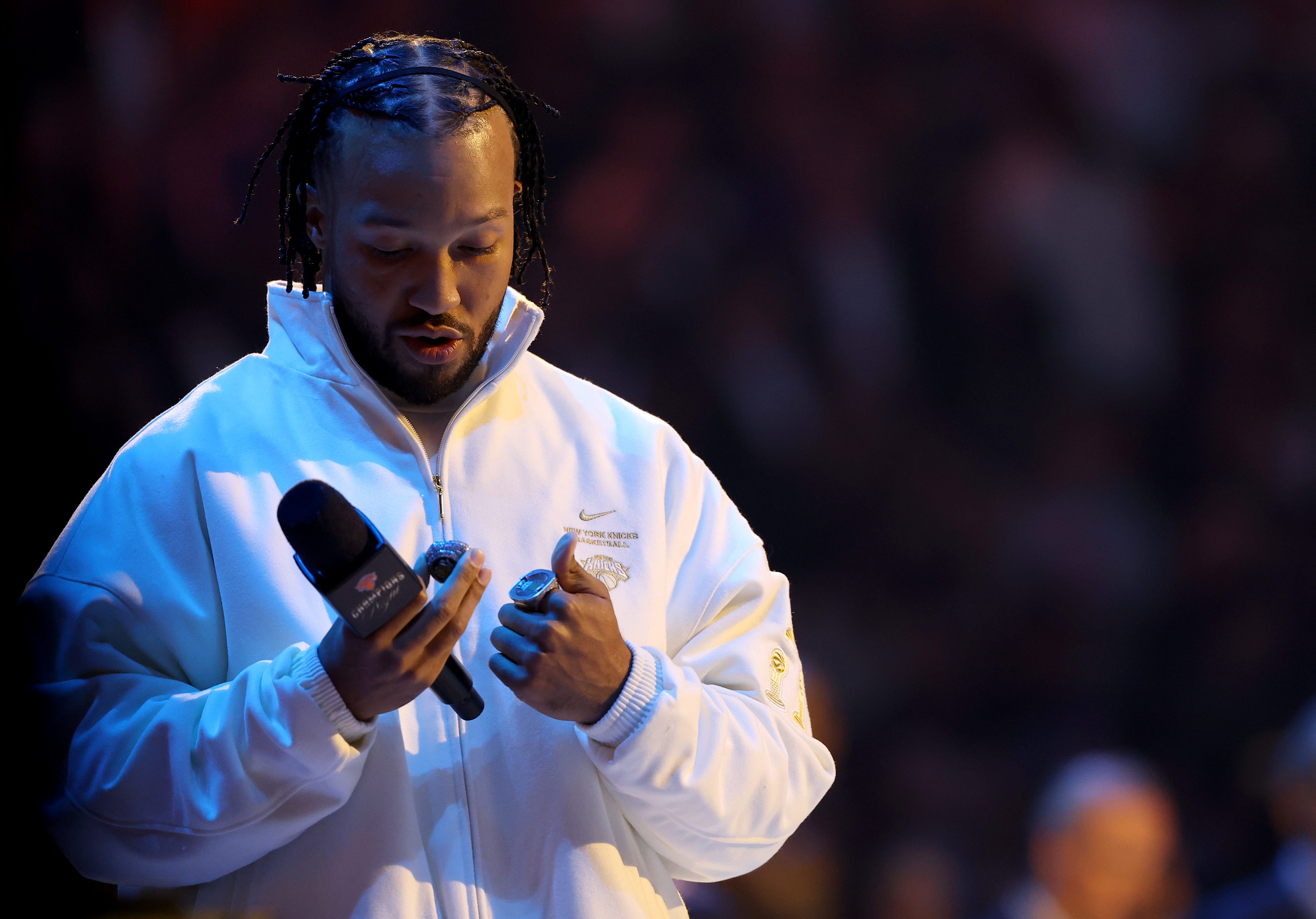 Check out the New York Knicks' glamorous NBA championship rings - AOL