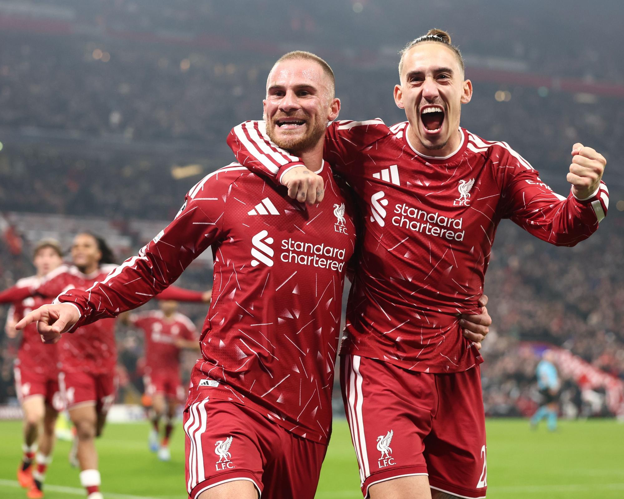 Mac Allister double sparks Liverpool's thrilling comeback win against Villarreal