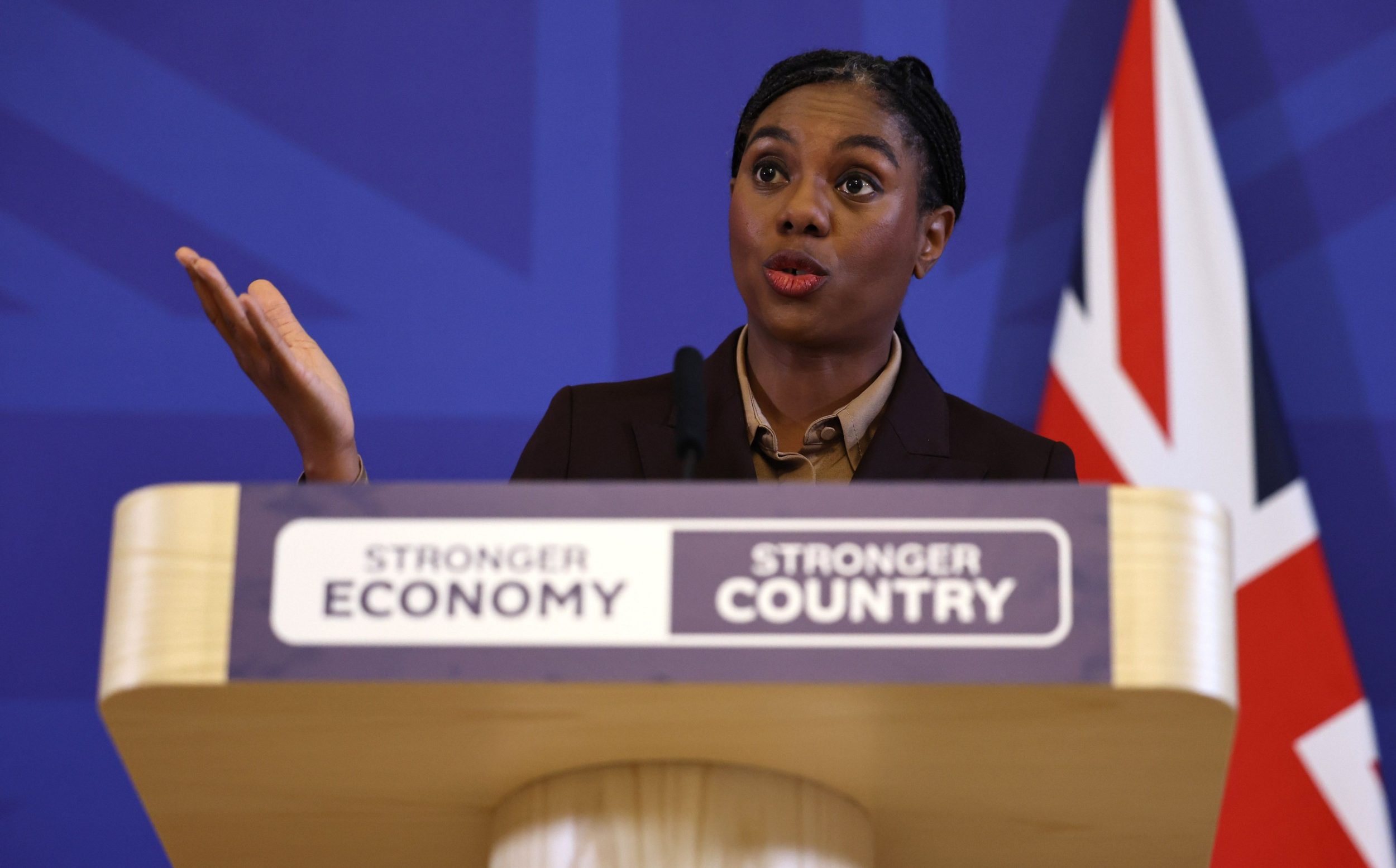Kemi sets out her stall as the serious candidate – it’ll never catch on