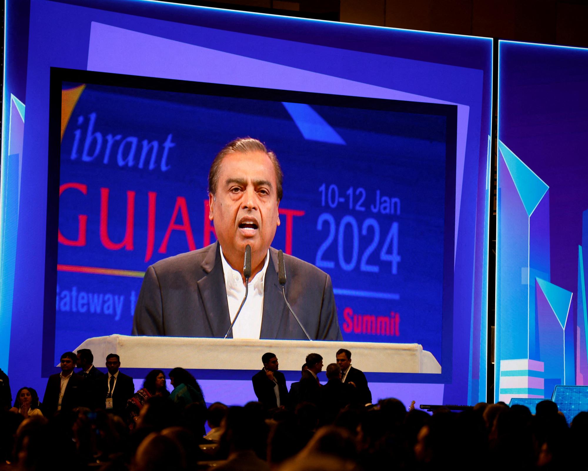Billionaire Mukesh Ambani launches India's biggest-ever IPO