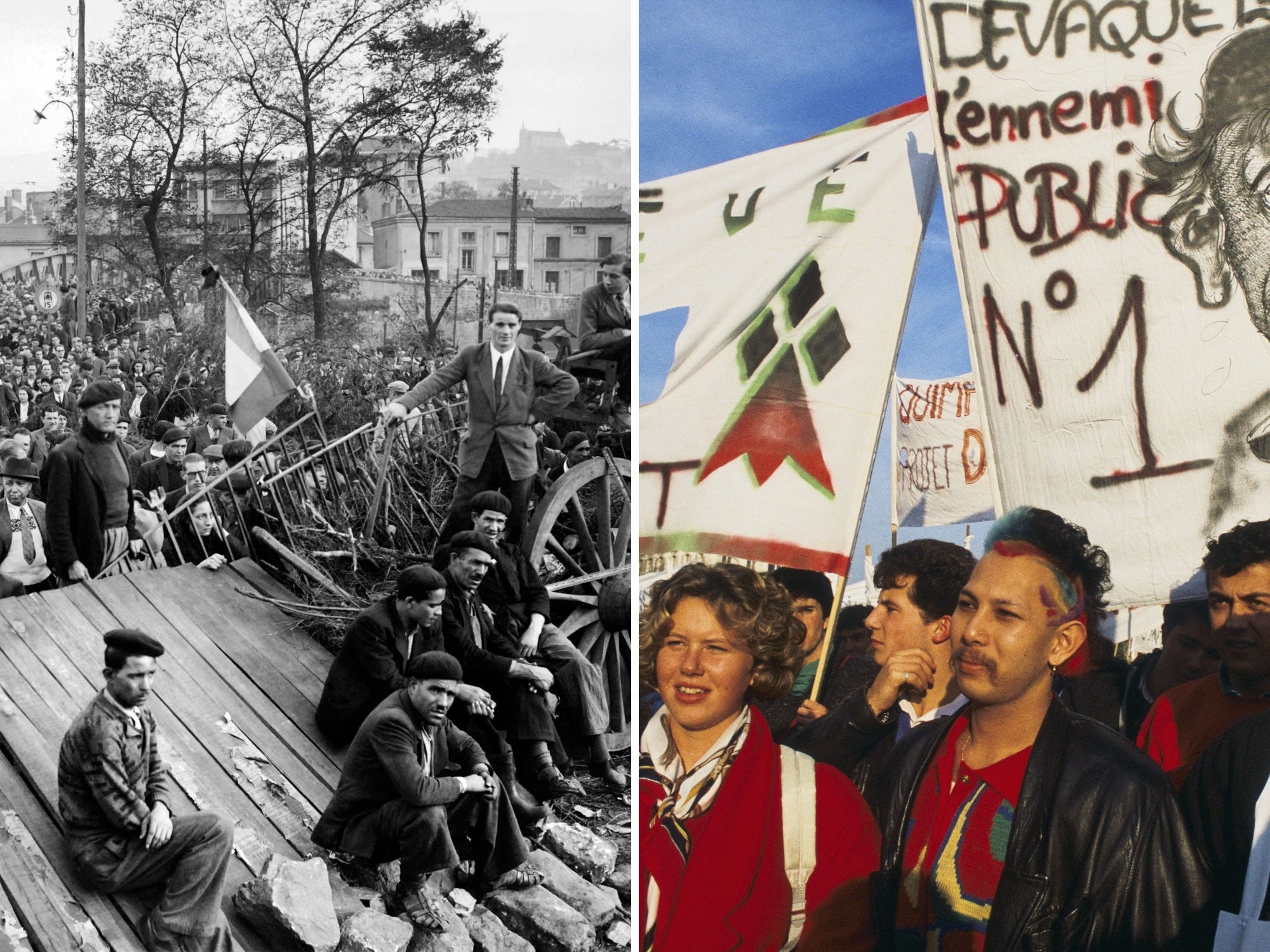 Photos show some of France's biggest protests and riots over the past ...