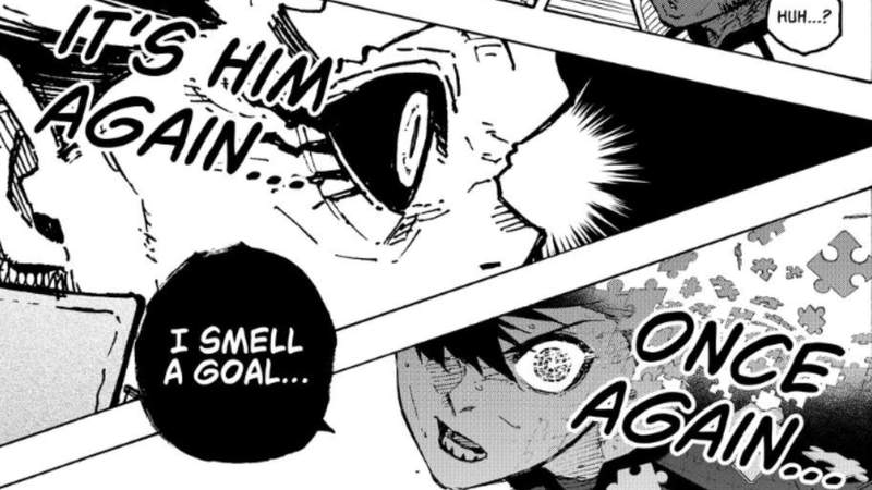 Isagi now smells a goal - Source: K Manga