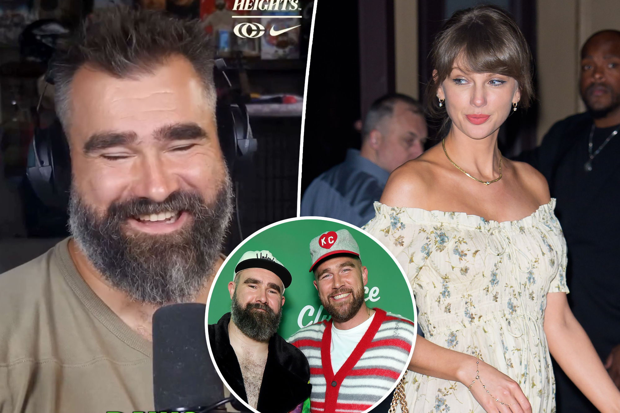 Why Taylor Swift thought Jason Kelce’s early-morning request to Travis ...