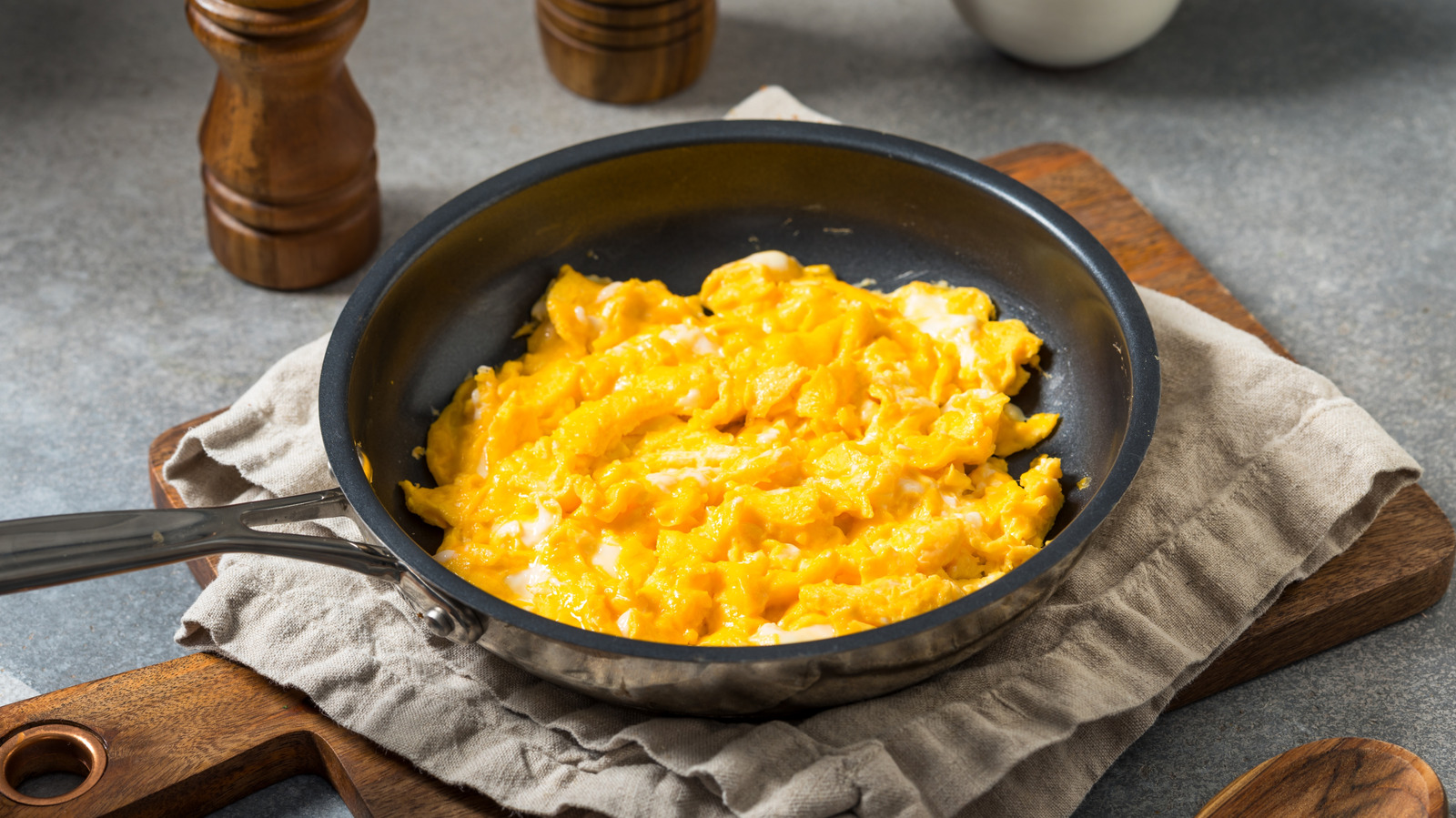 Give Scrambled Eggs A Bold Flavor Boost With One Savory-Sweet ...