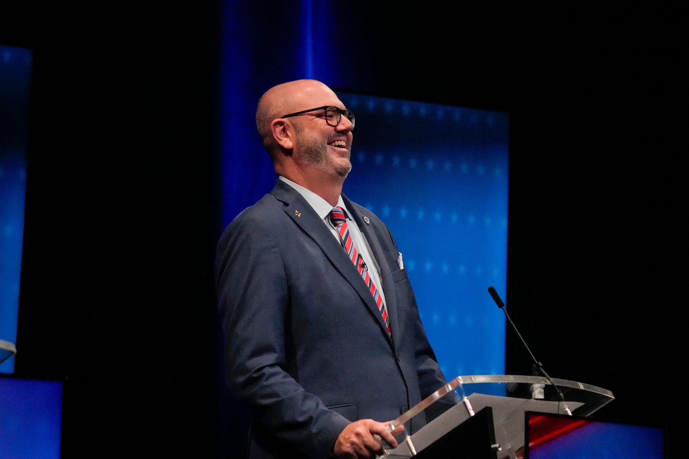 GOP governor candidate's private flight to Florida lands him with an elections complaint