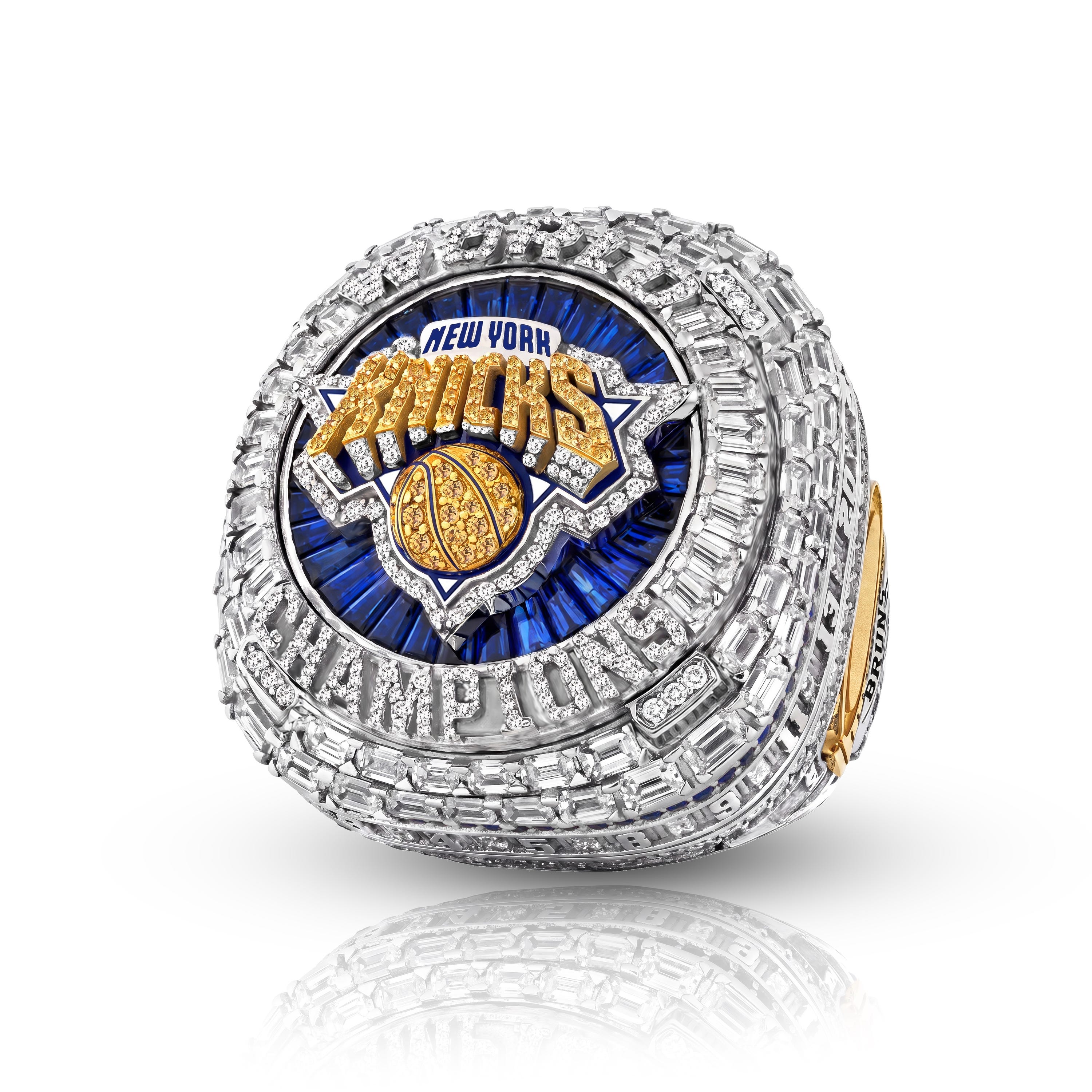 Square Transform Round The New York Knicks’ Championship Rings Sport Nearly 800 Diamonds and ...
