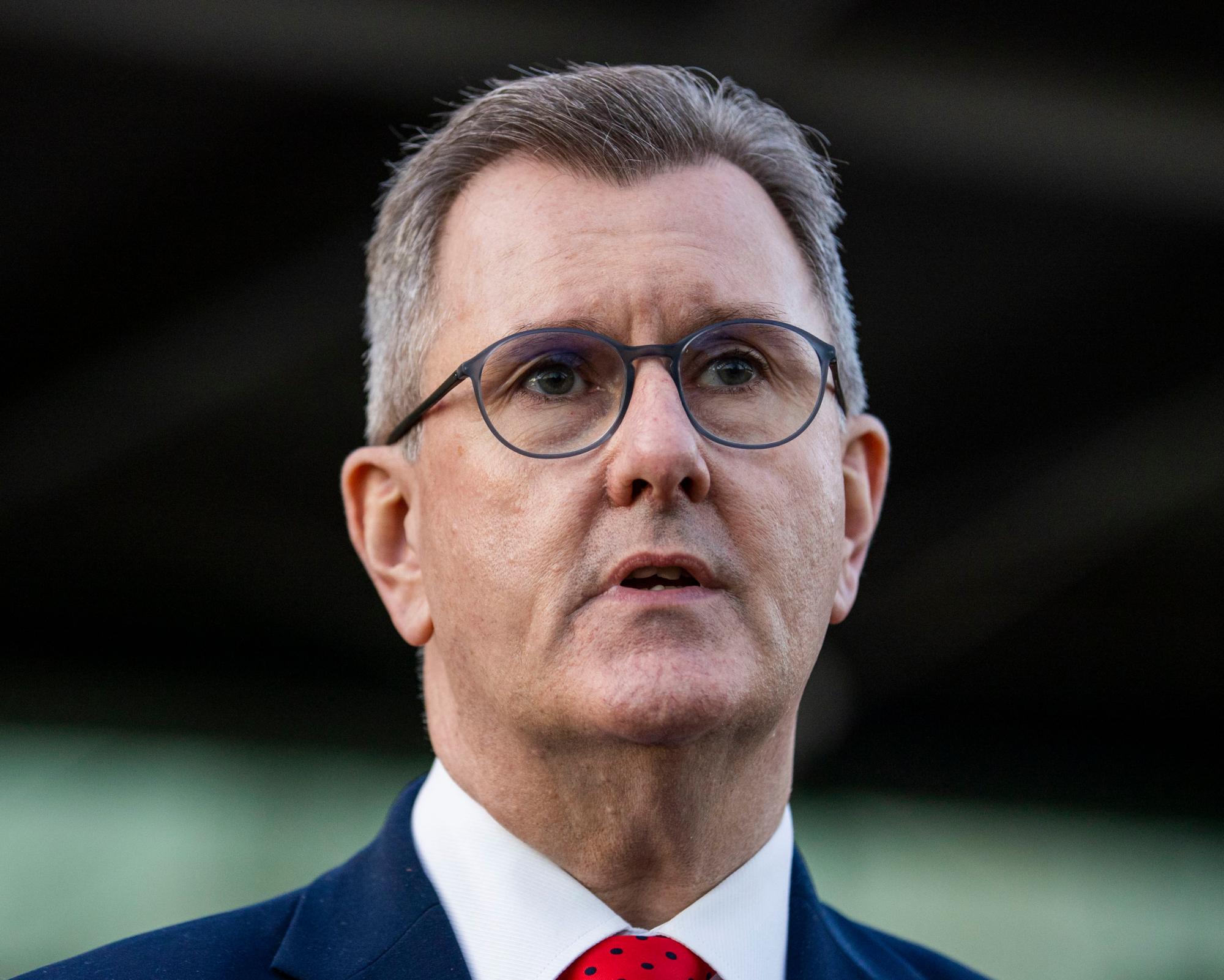Jeffrey Donaldson investigated over alleged rape in UK parliament