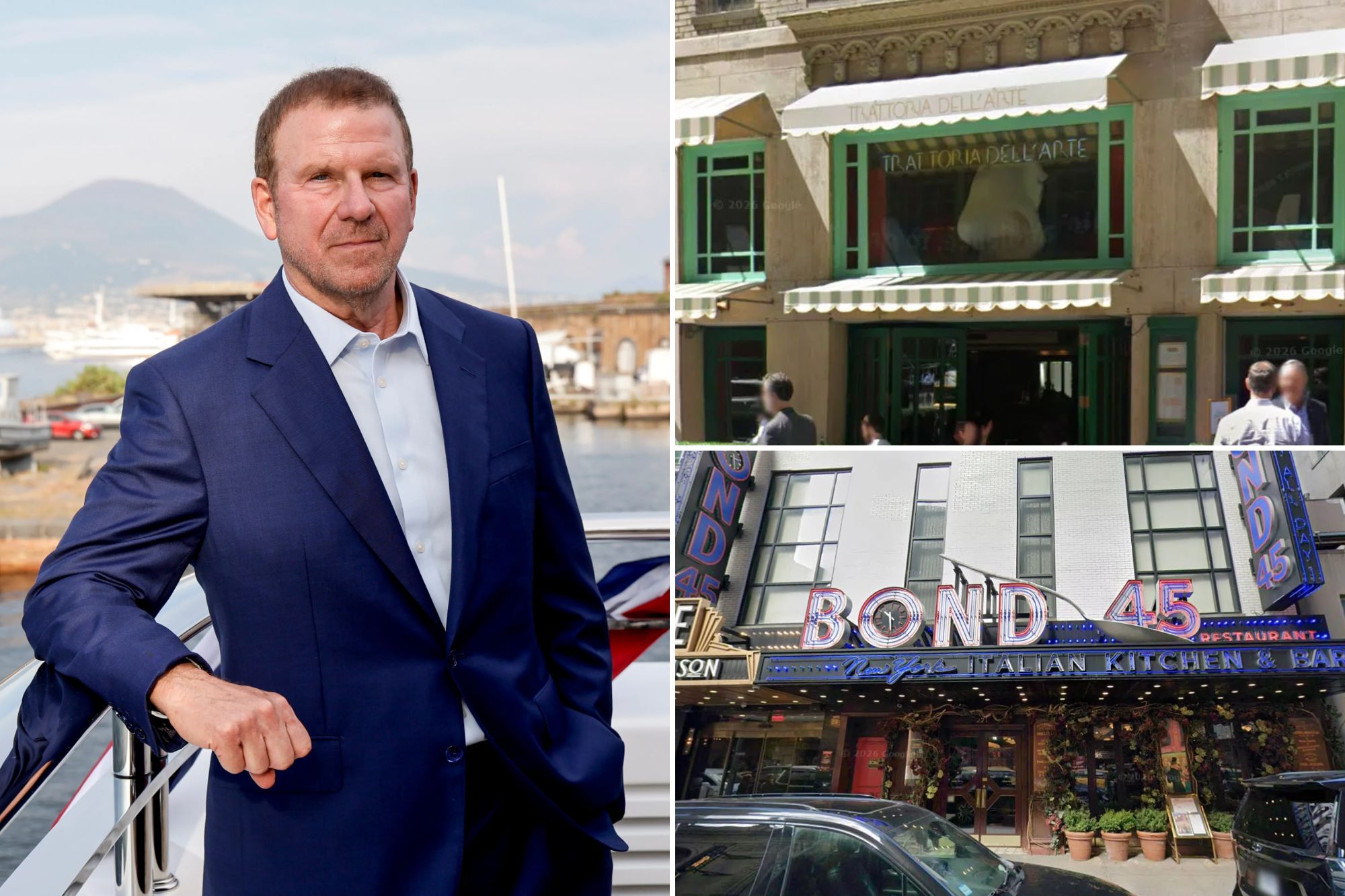 Trattoria Dell'Arte, Fiorello's and Bond 45 to get second life thanks to Tilman Fertitta deal