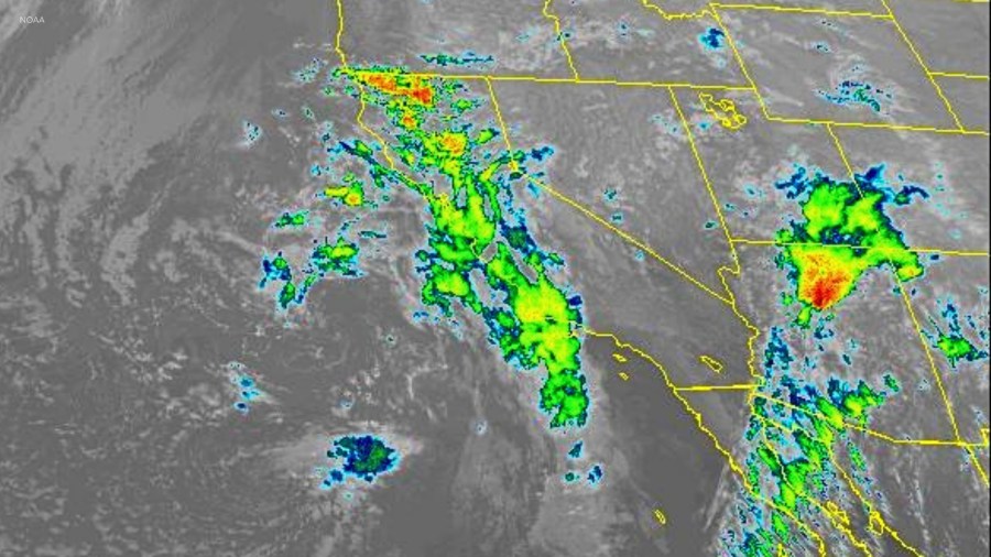 Flood watch issued as Pacific storm reaches Southern California - AOL
