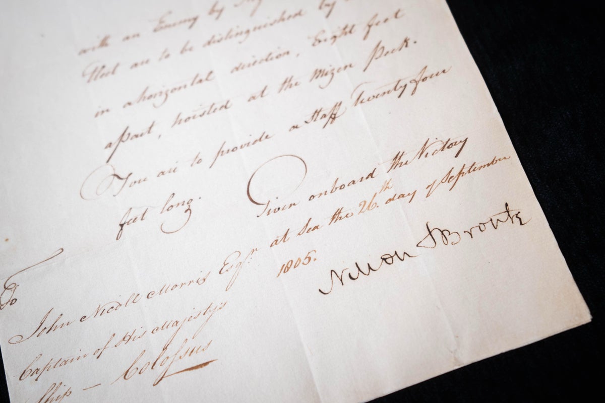 Lord Nelson Letters Head to Sotheby's with £6M Estimate