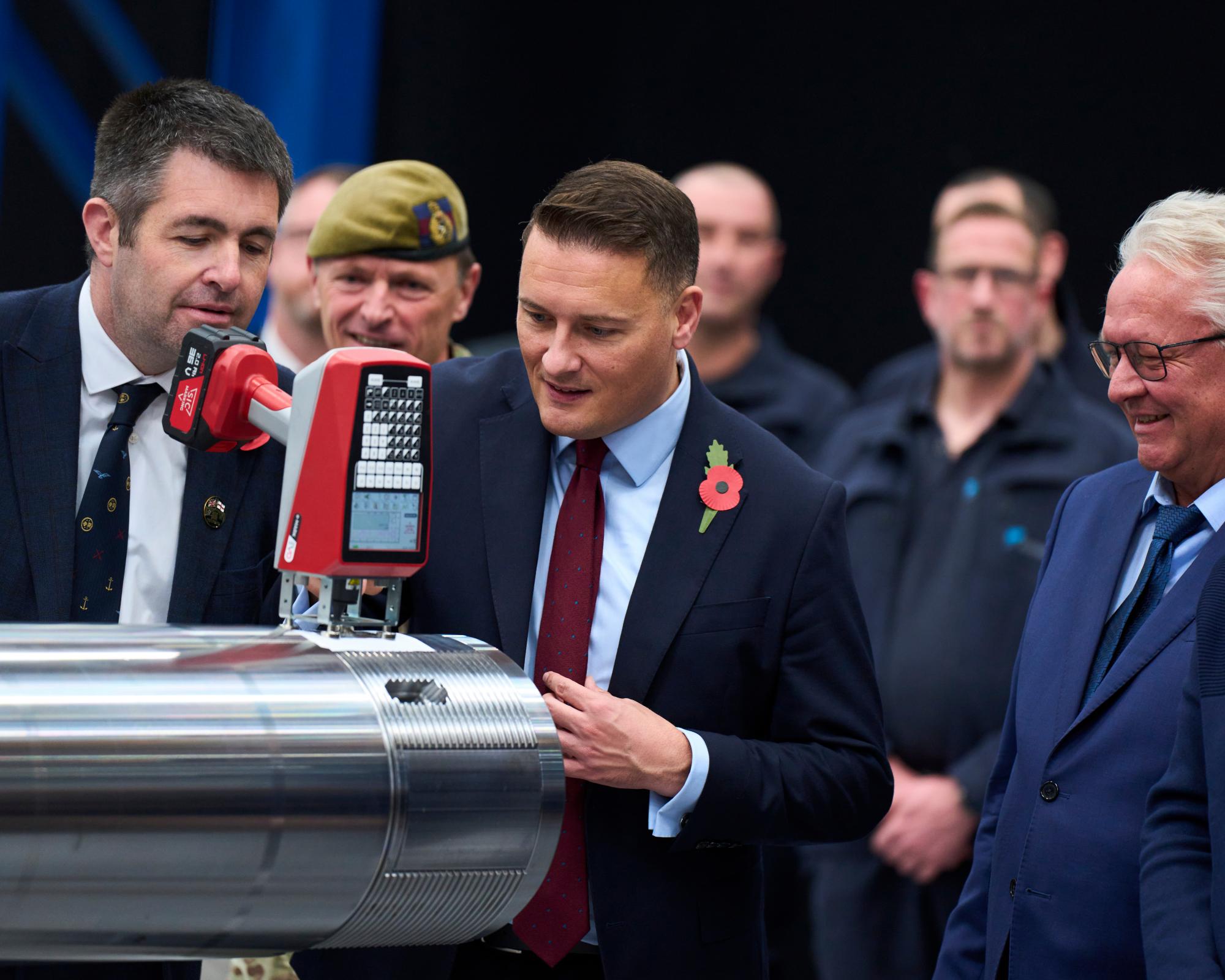 ‘You need a strong industry': Telford gun hall brings tank barrel production back to UK