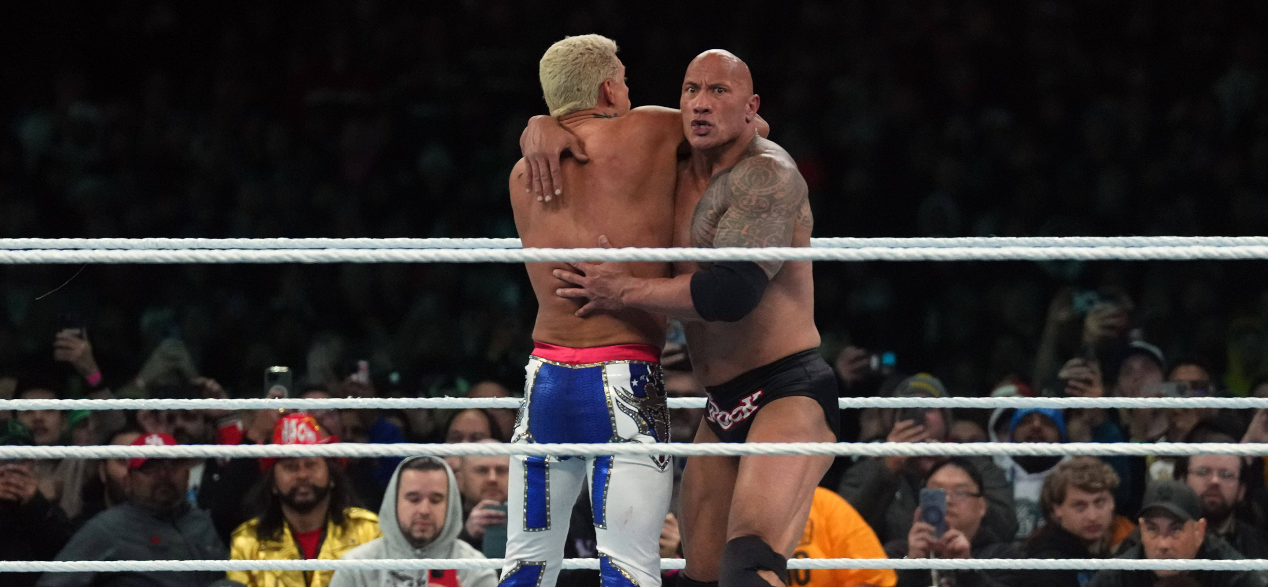 Cody Rhodes Again Dangles Idea of Future Match With The Rock - AOL