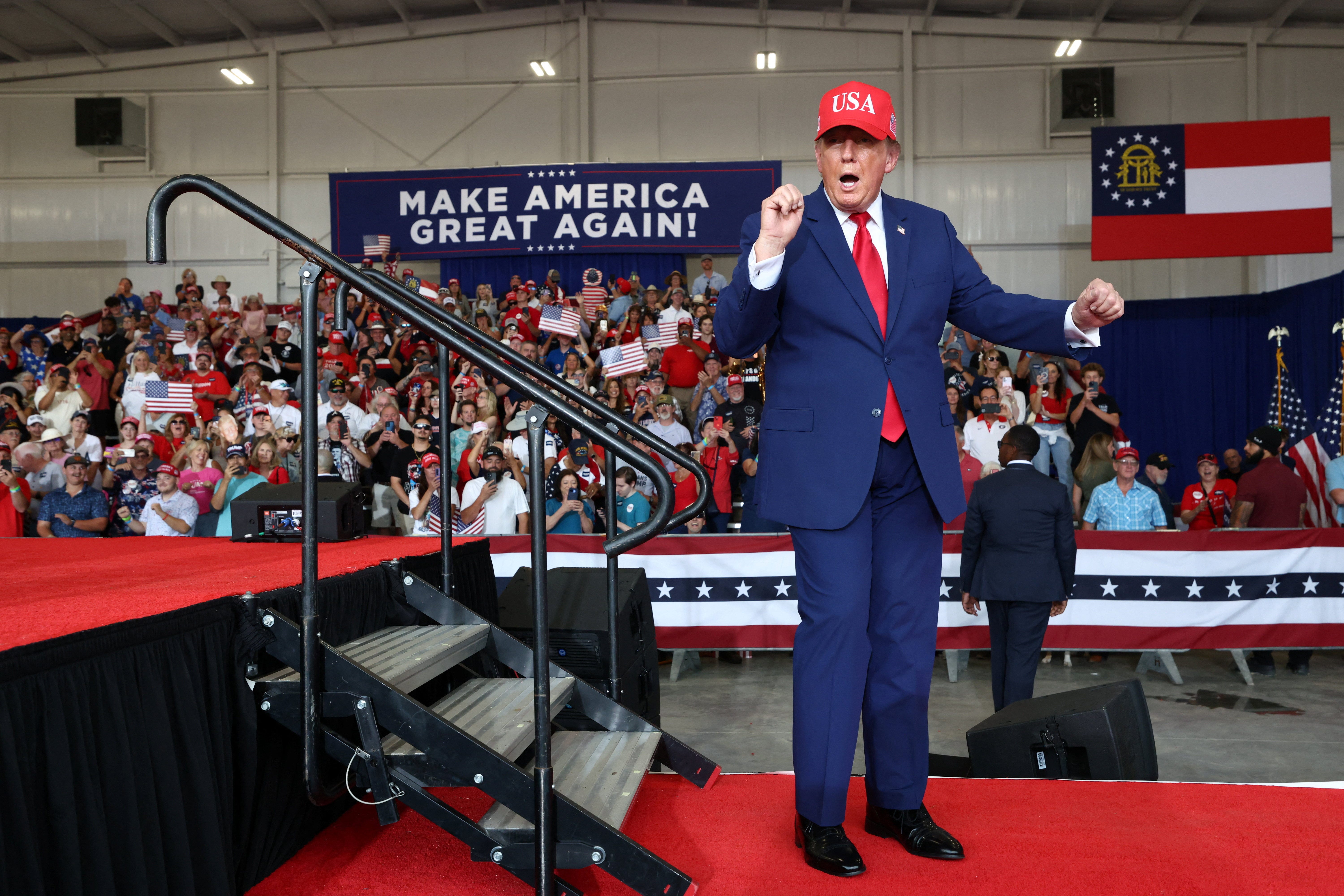 Georgia Trump rally location changes, but still scheduled for Saturday ...