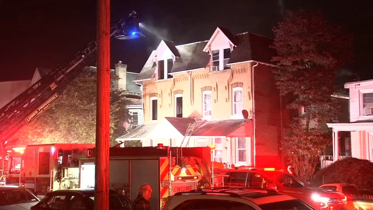 Person, dog injured after house fire in Norristown, Montgomery County - AOL