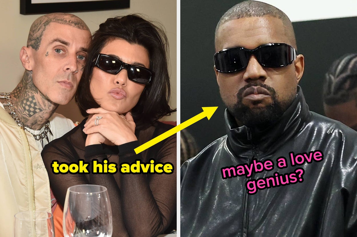 Kourtney Just Shared Kanye's Dating Advice, And Everyone's Analyzing It