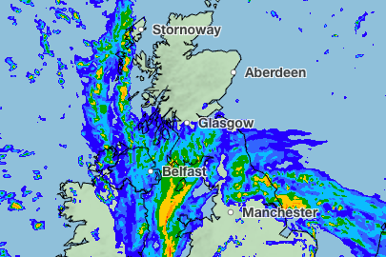 Storm Austen mapped: Where 80mph winds are set to blast UK as ‘danger to life’ warning issued for first storm of season - AOL