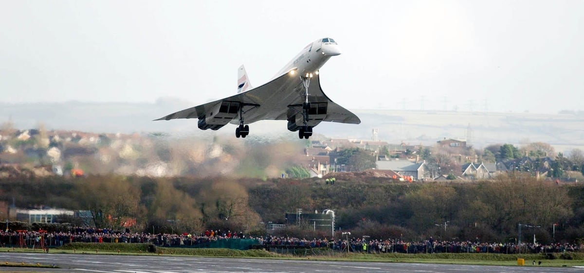 Ready that gin and tonic -- because once again we're going supersonic - AOL