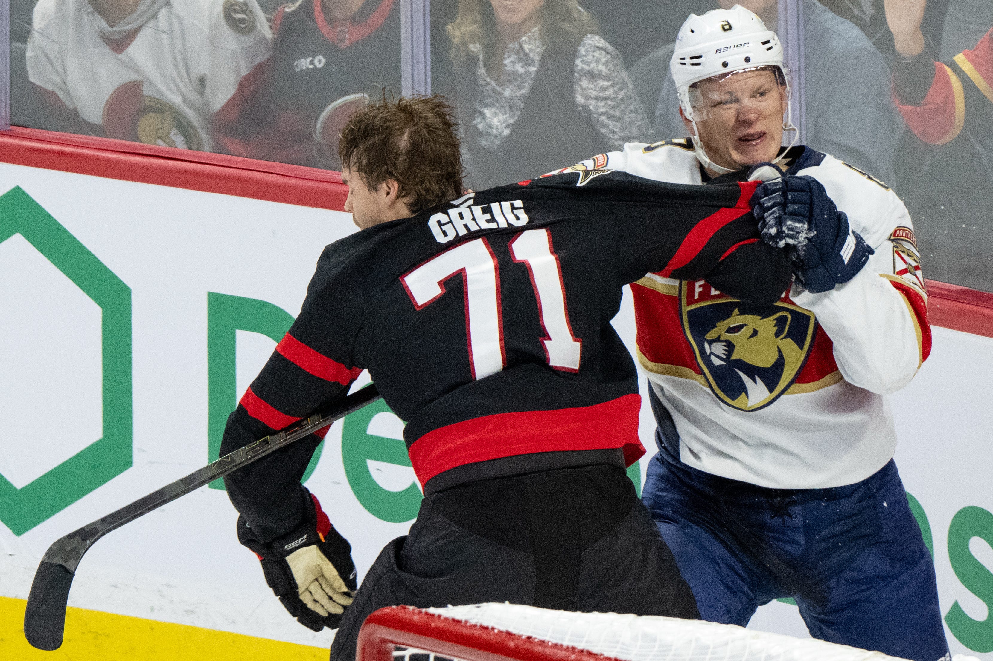Brady Tkachuk's fight-filled return to Ottawa leaves brother with fine ...