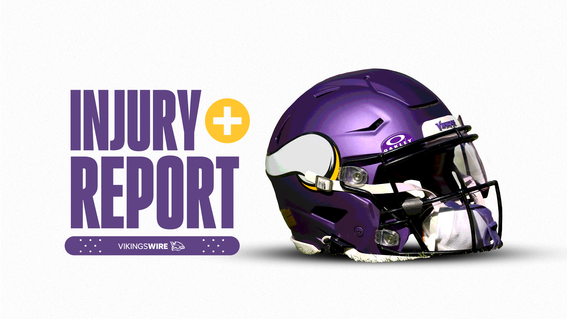 Wednesday injury report for the Vikings in Week 7 against the Colts