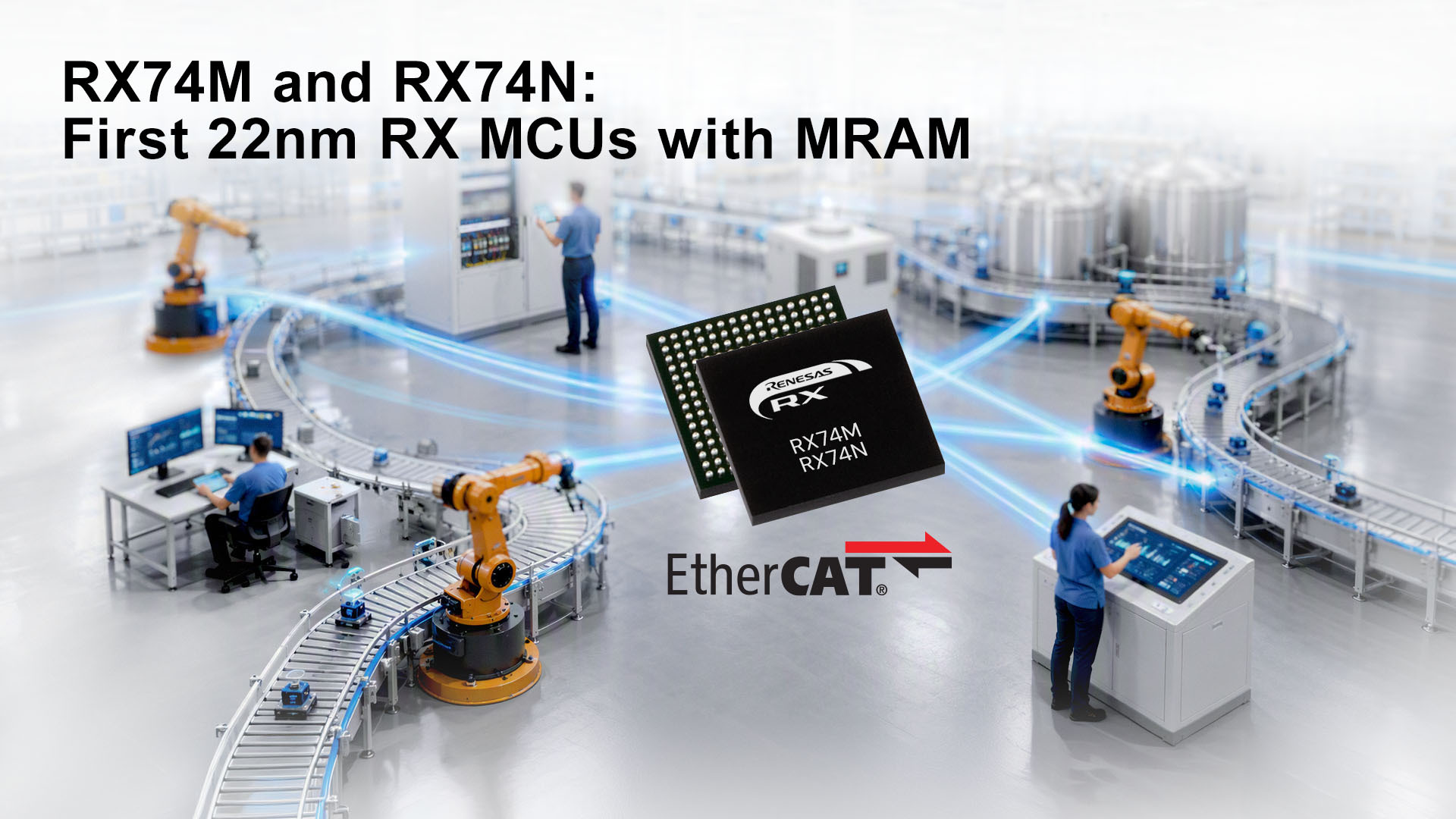 Renesas Launches RX74M and RX74N Flagship 32-bit MCUs, First RX Family ...