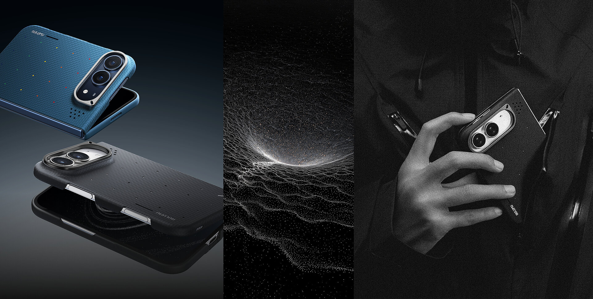 AULUMU Introduces the ADuo Particle Aramid Fiber Case for iPhone Duo - AOL