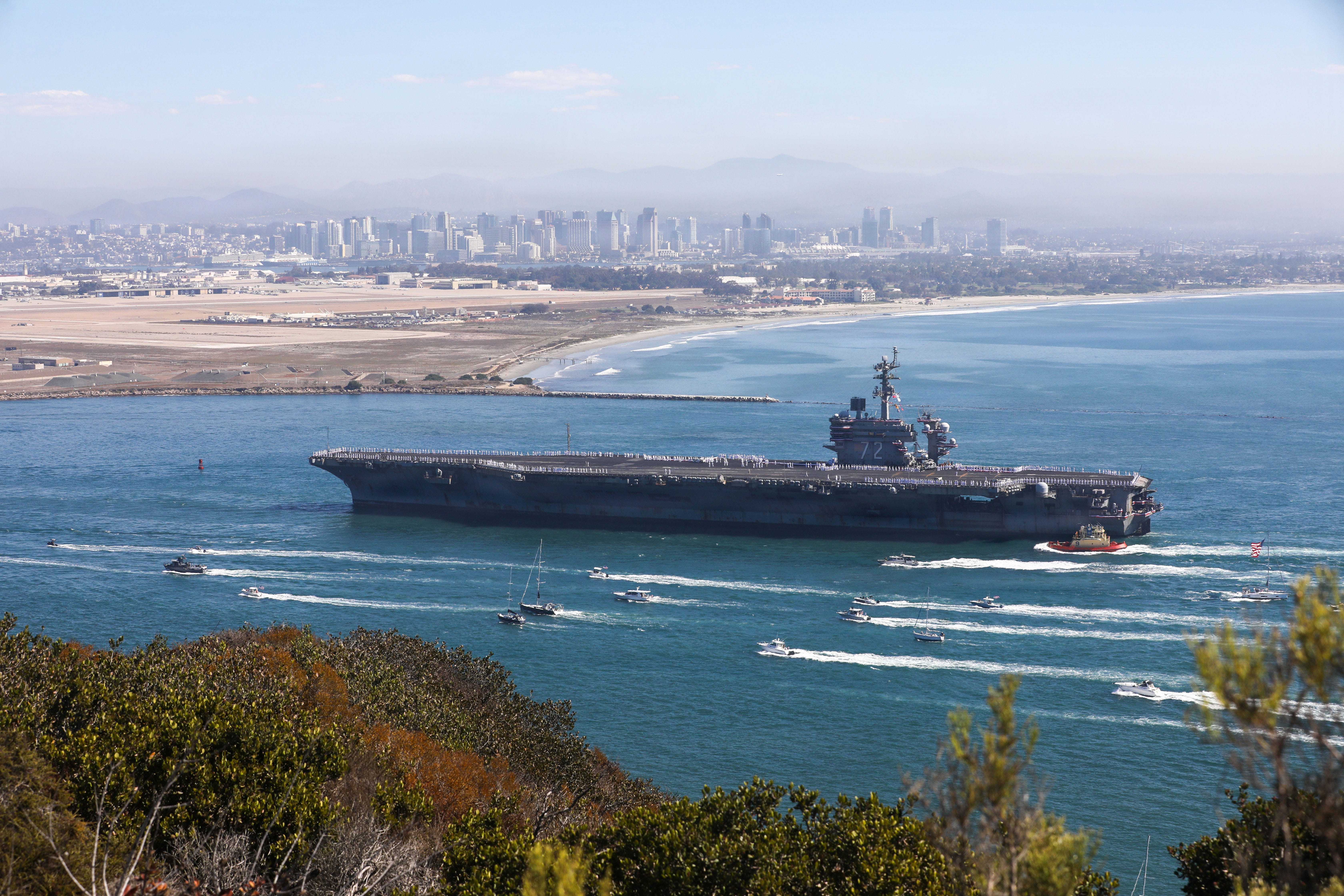 USS Abraham Lincoln move will make Bremerton a two-carrier homeport again