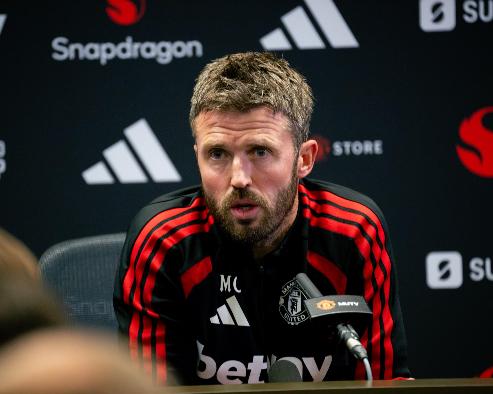 Carrick delivers 5min 27sec monologue and says he will hold brolly to ...