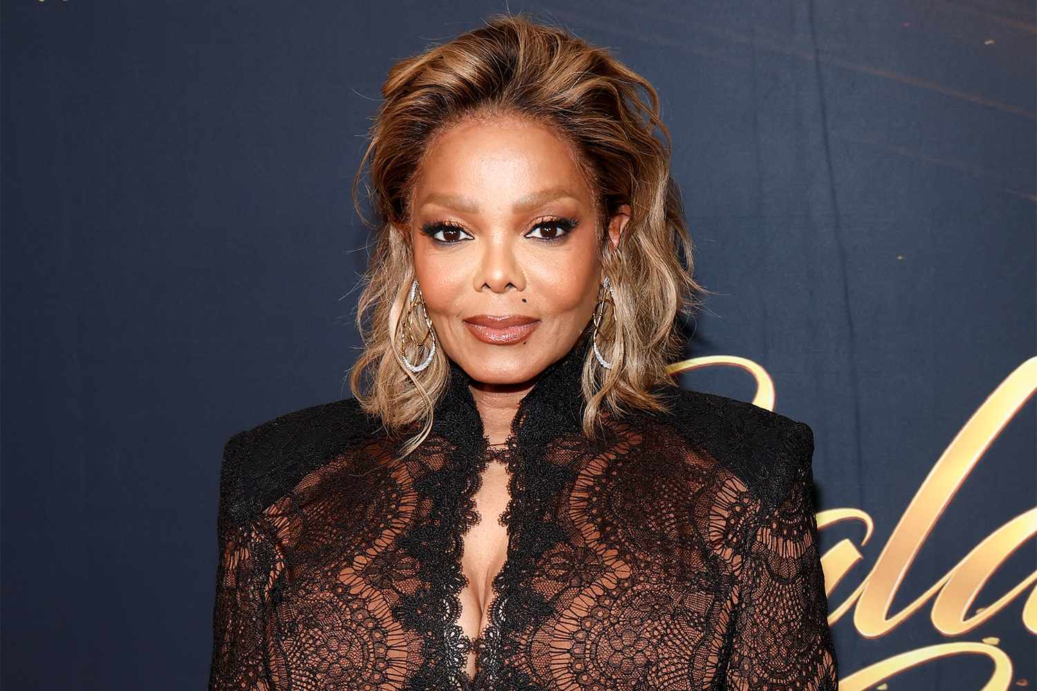 Janet Jackson Looks Timeless as She Steps Out in Sheer Lace Gown at Gala of the Stars
