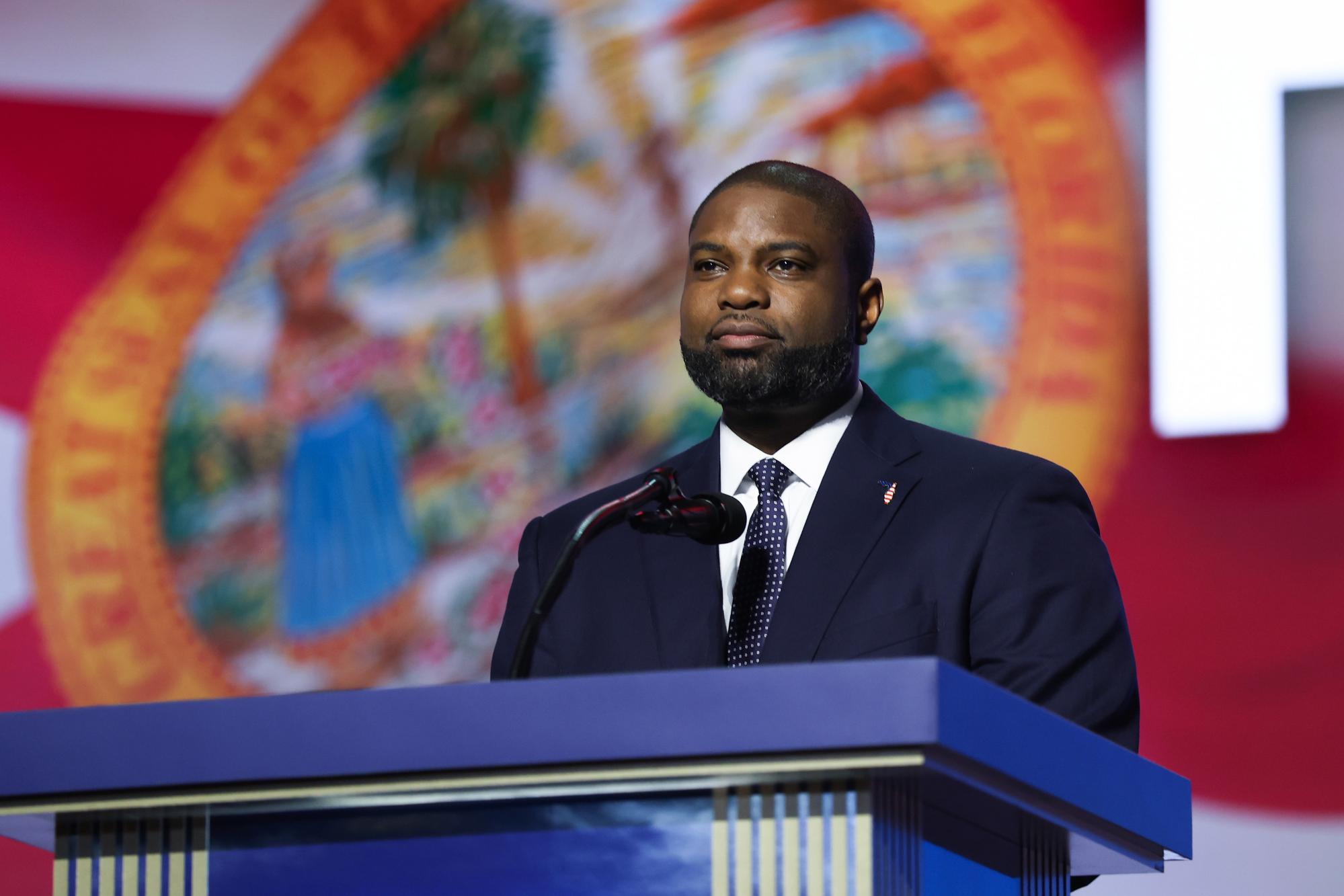 The mega-Maga contender in deep-red Florida who doesn't want to talk about Trump