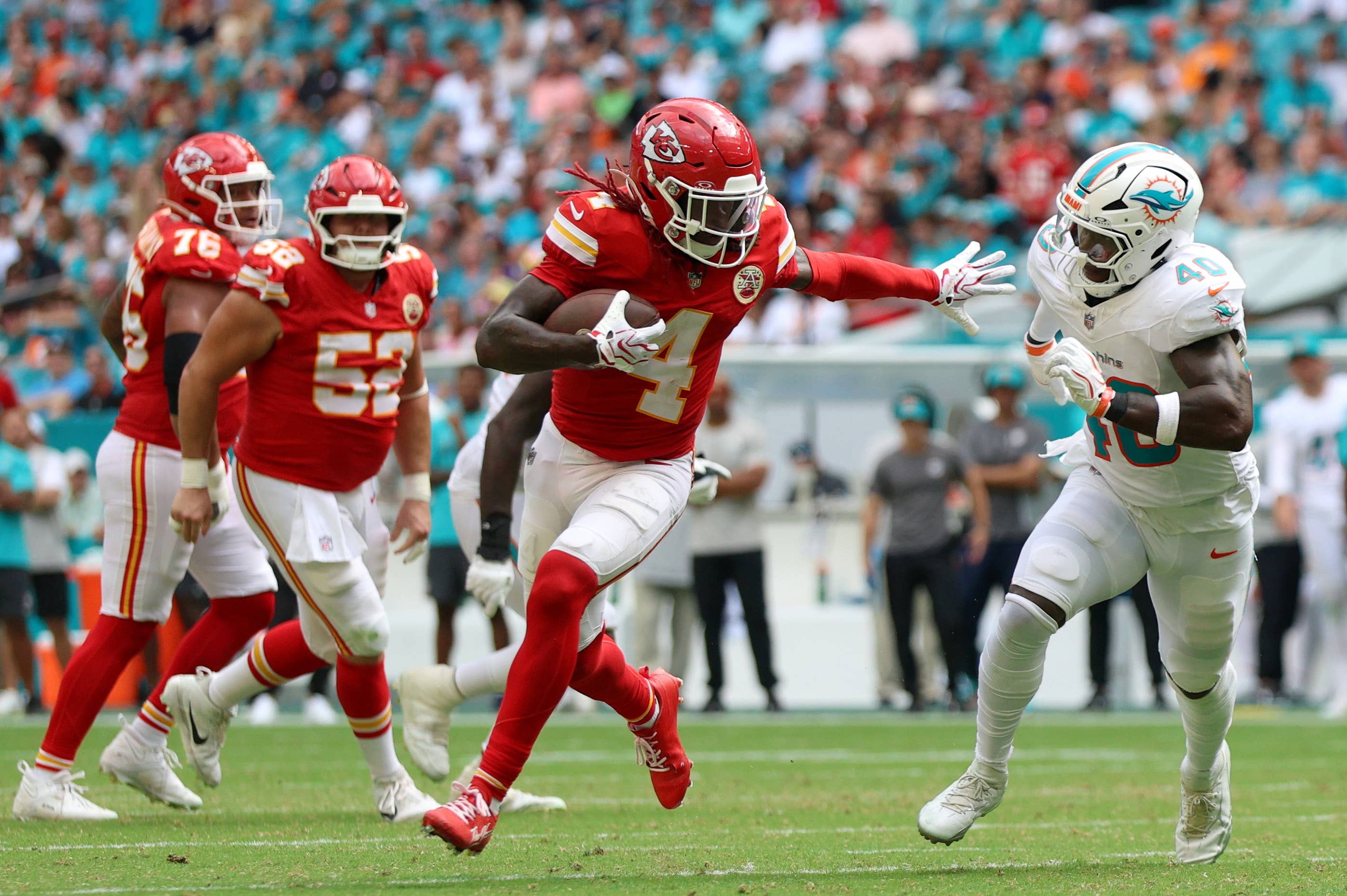 Chiefs' 5-0 Start Faces Challenge as Rice Ruled Out Against Top-Ranked ...
