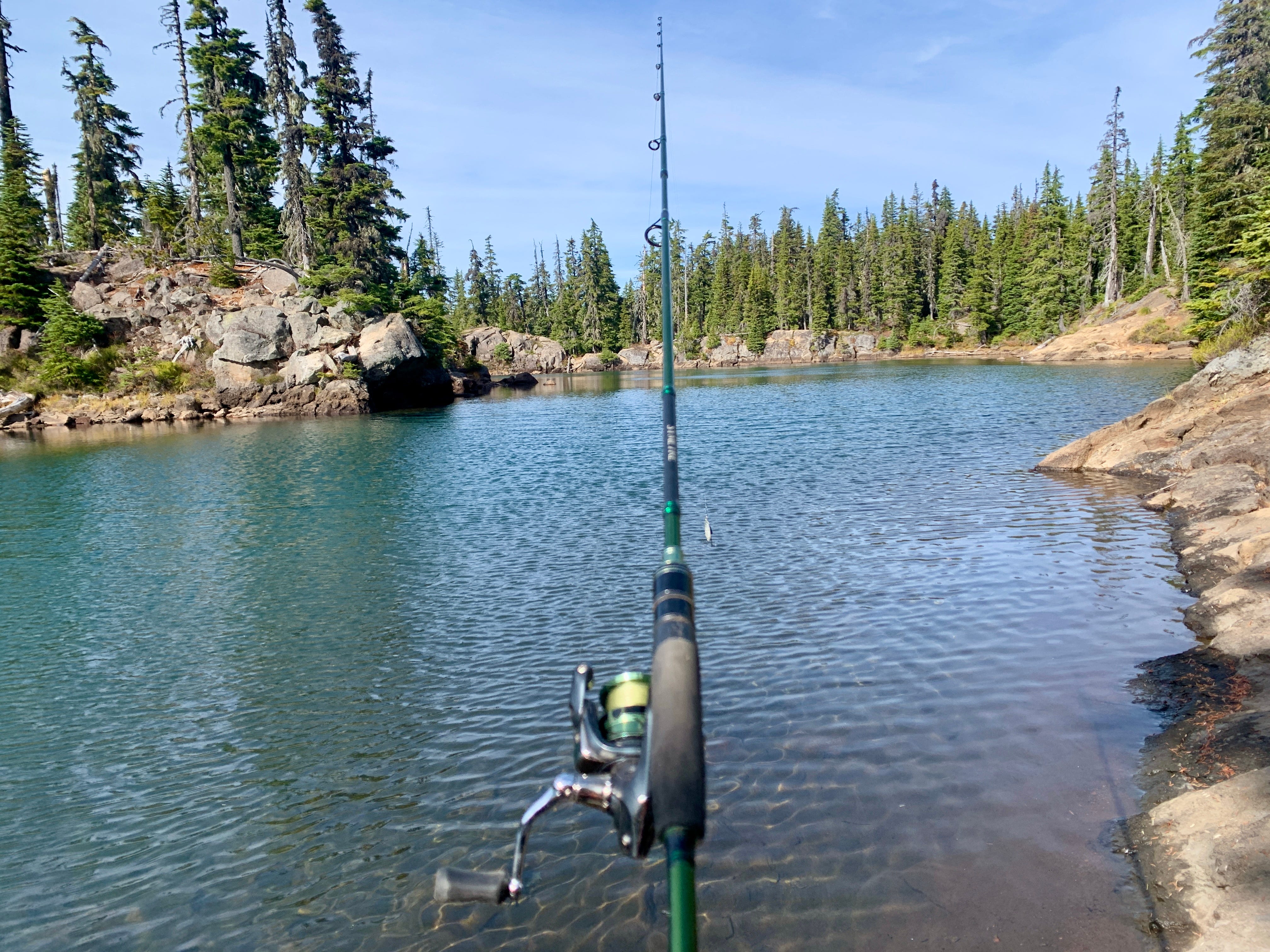 Guide to hiking and fishing lakes of Mount Washington Wilderness