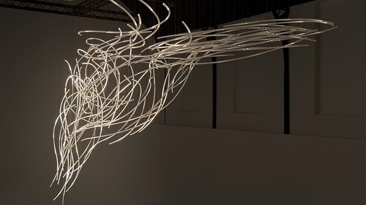 Studio DRIFT makes the invisible force of wind visible in stunning new London installation
