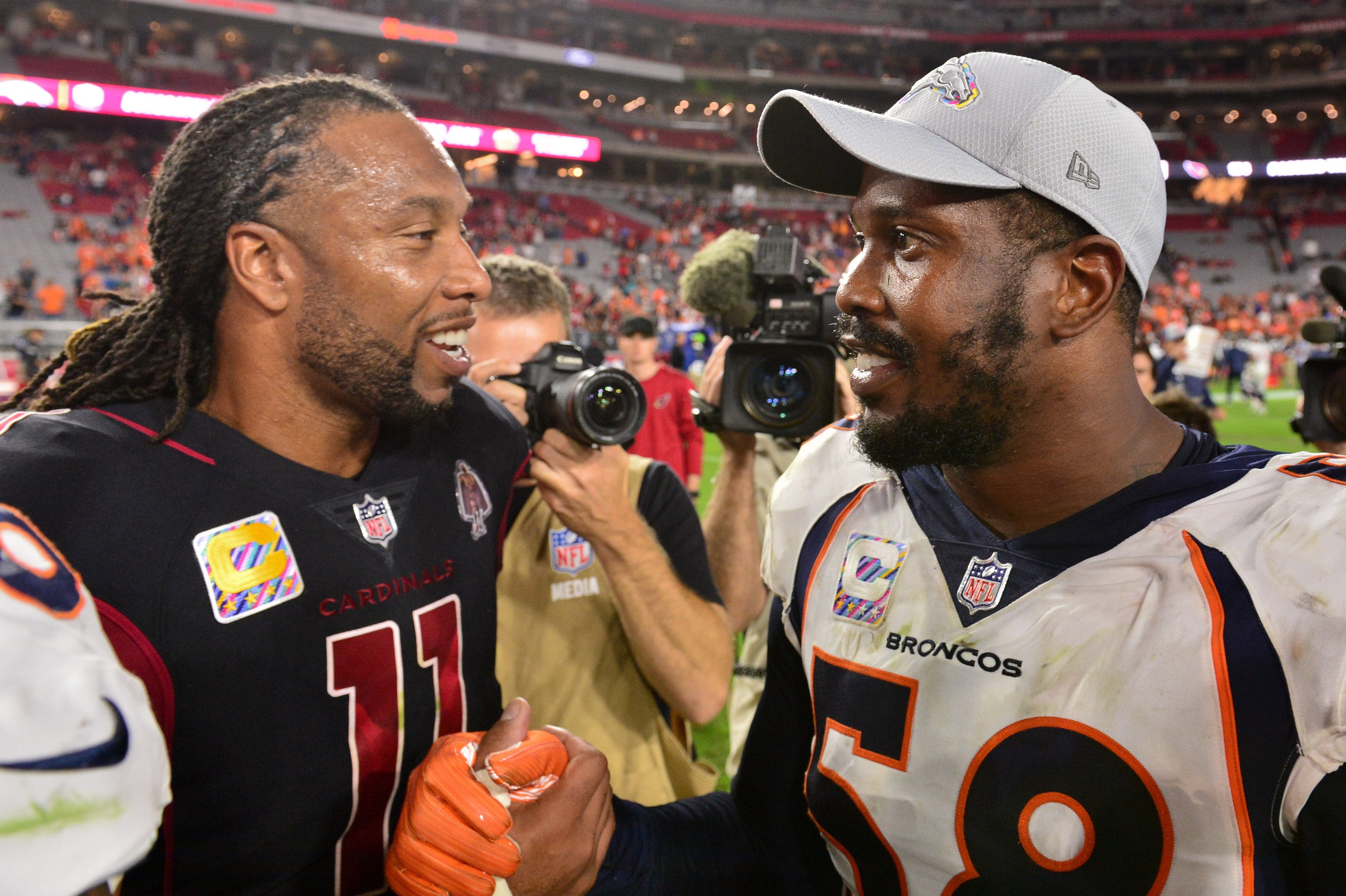 Broncos fans haven't forgotten Larry Fitzgerald's 'beatdown' prediction