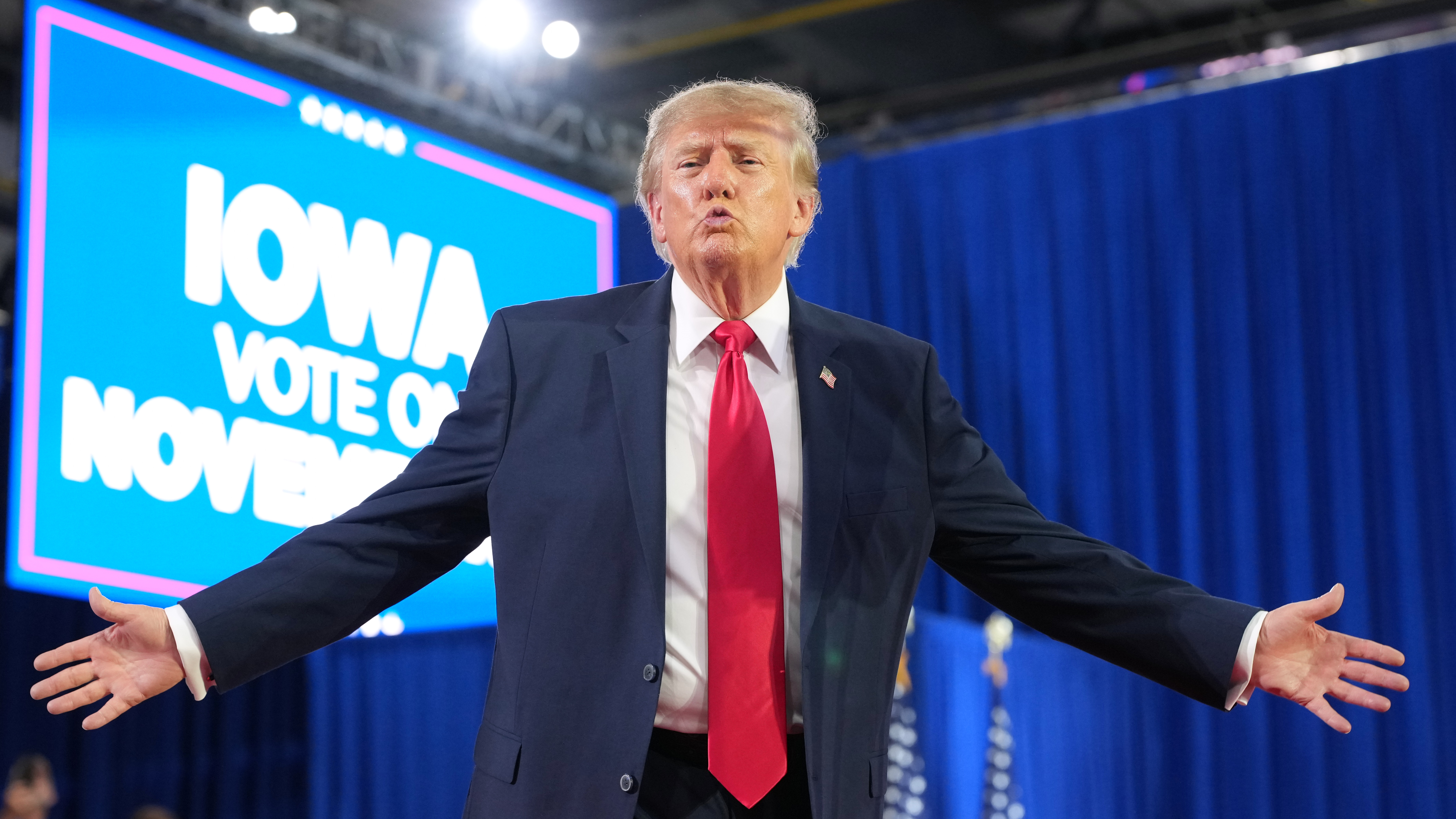 The Latest: Trump administration sues to block possible Democratic win ...