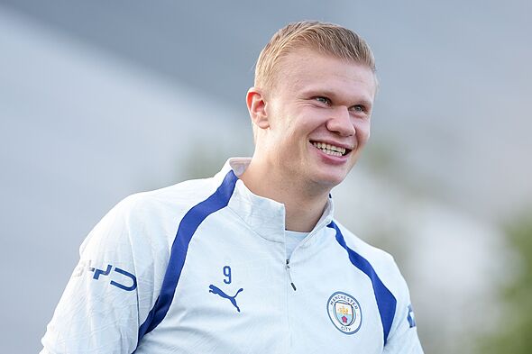 Erling Haaland smiling
