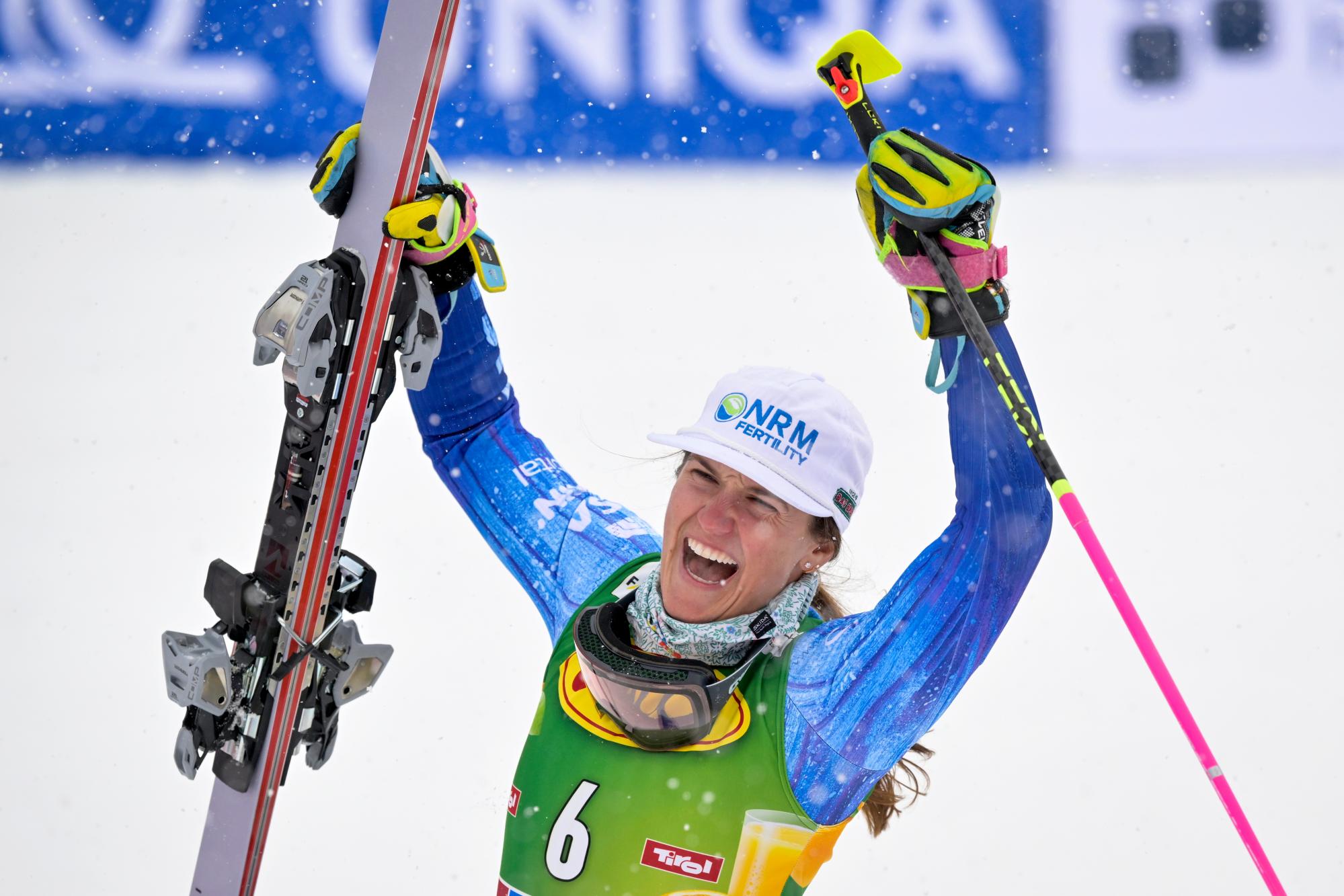 ‘It feels like a fairy tale': American Paula Moltzan wins first World Cup race by 0.01sec