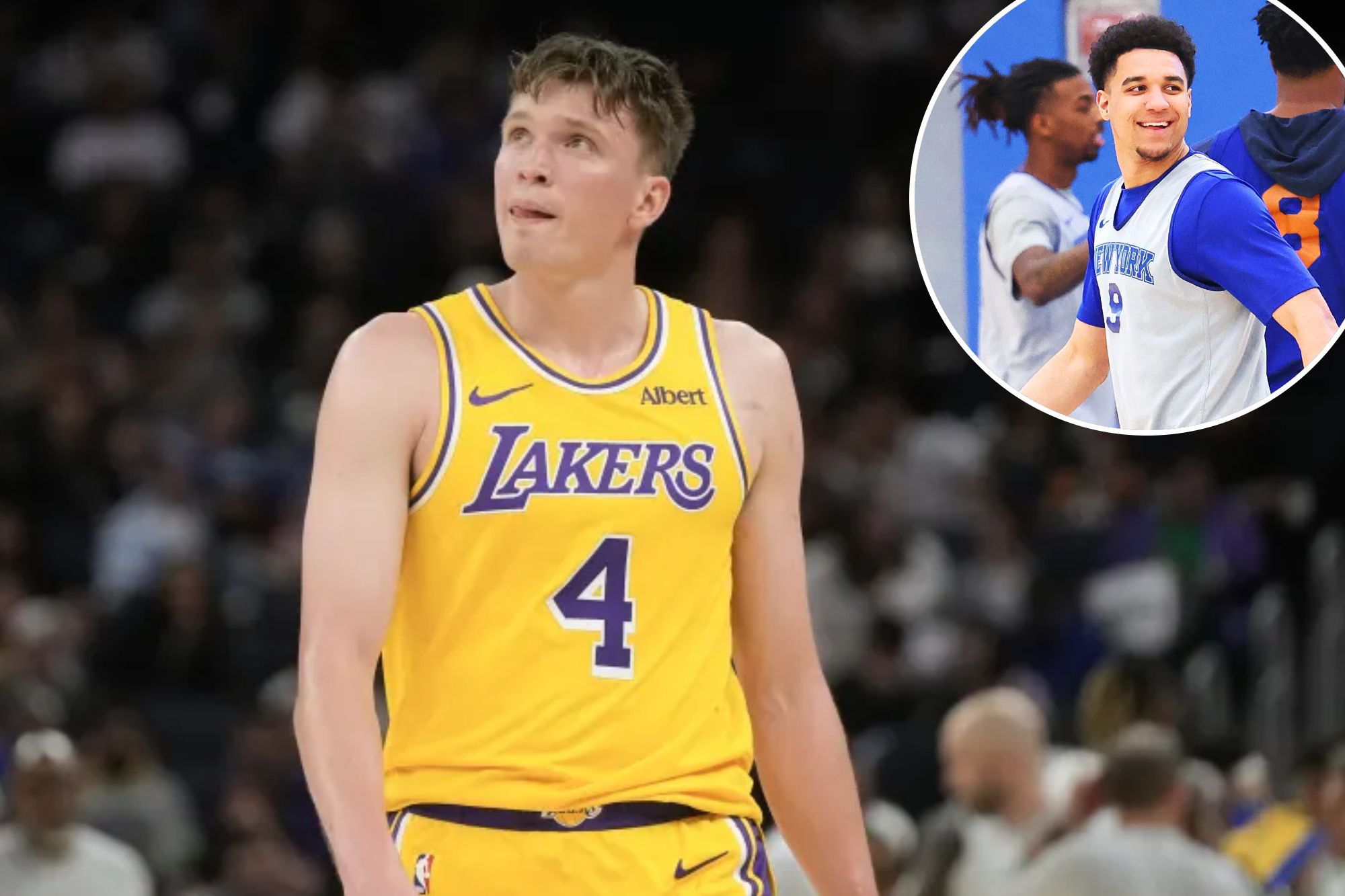 Datol Kneth Knicks sign Dalton Knecht after Lakers give up on sharpshooter - AOL