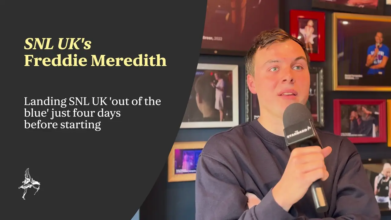 SNL UK's breakout star Freddie Meredith: ‘It's so live… it couldn't be more live'
