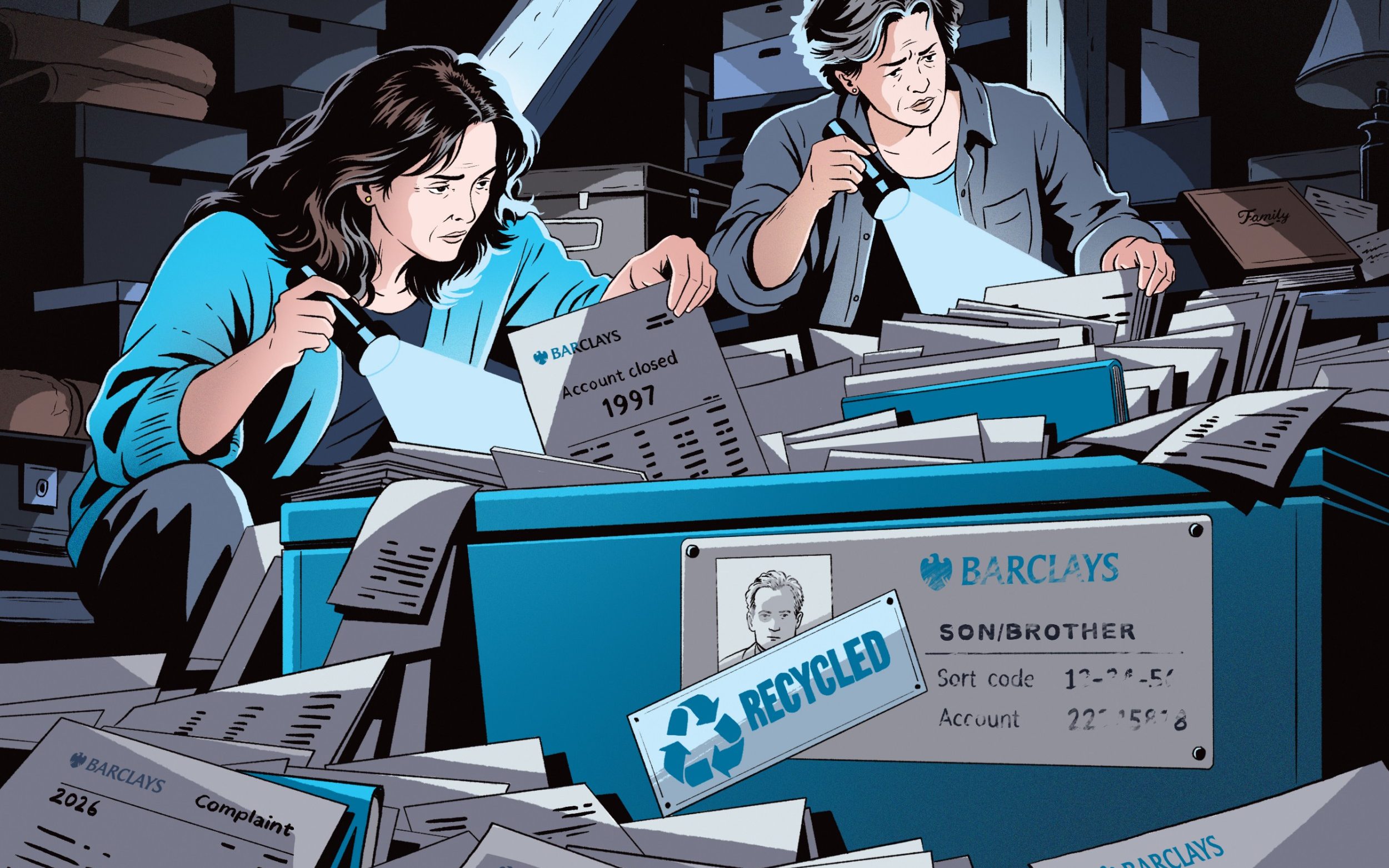 ‘Barclays reused my brother's bank details – my mother paid a stranger for years'