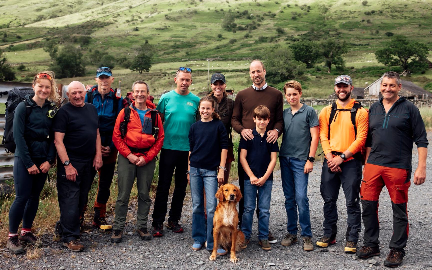 Prince and Princess of Wales thank rescuers after Three Peaks challenge