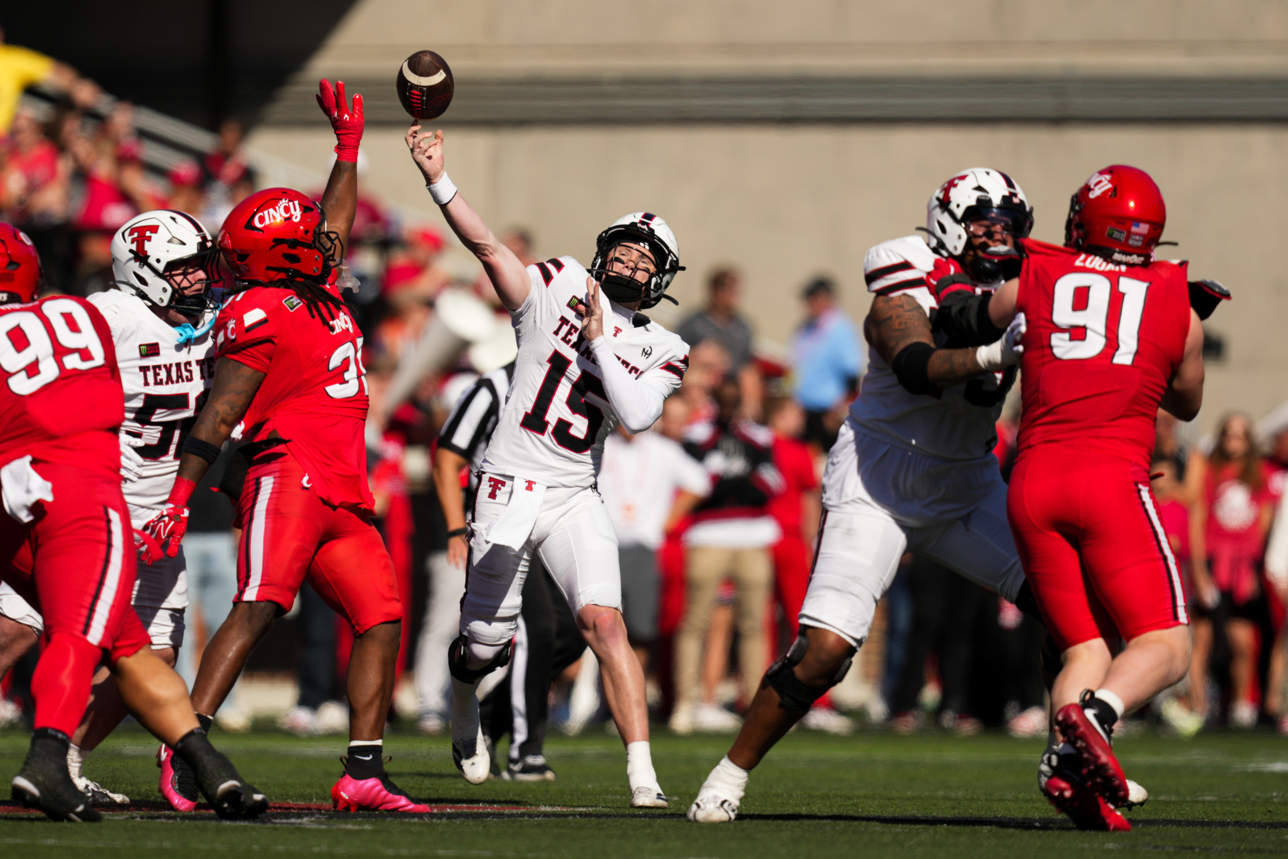 Week 9 College Football Rankings, Texas Tech Red Raiders