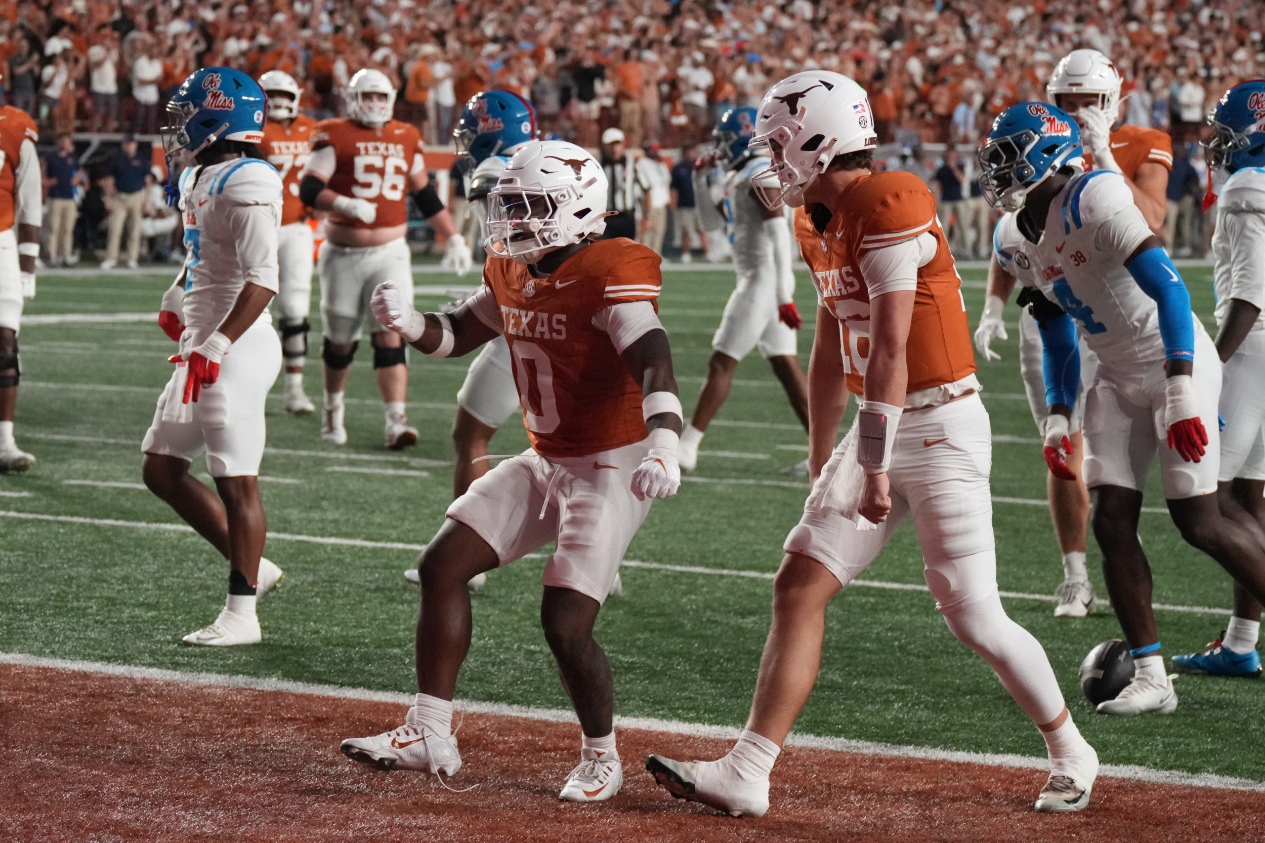 Week 9 College Football Rankings, Texas Longhorns