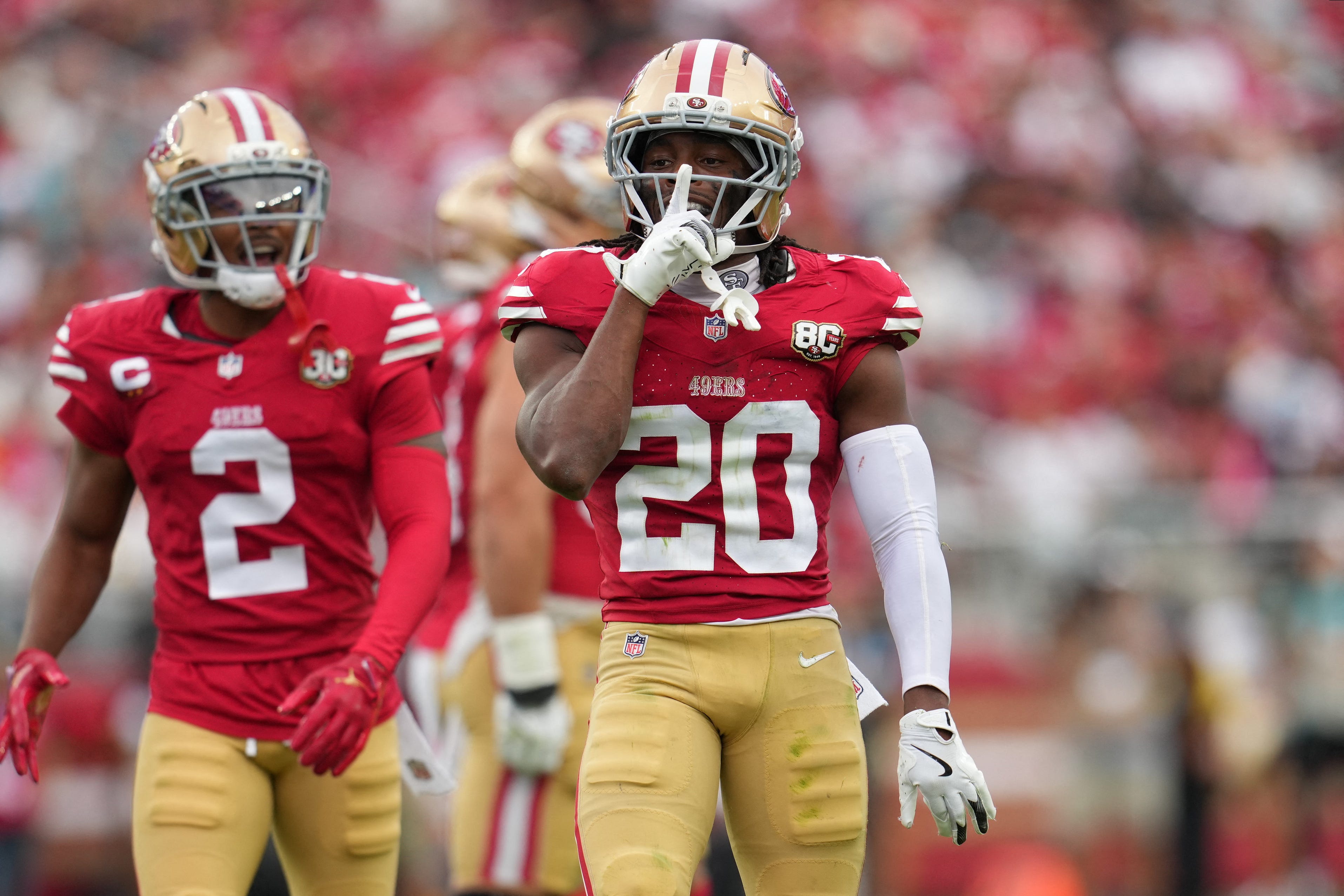 49ers starting CB officially active, rookie OL to debut vs. Falcons
