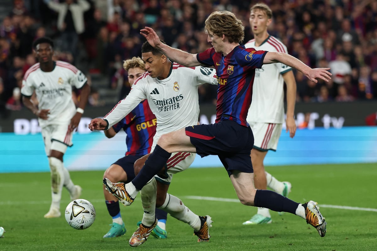 Photo: aol.co.uk Kylian Mbappe Scores Late Winner to Beat Barcelona 2-1