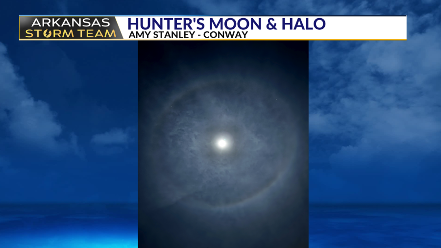 Arkansas Storm Team Blog: There was a ring around the moon Sunday night ...
