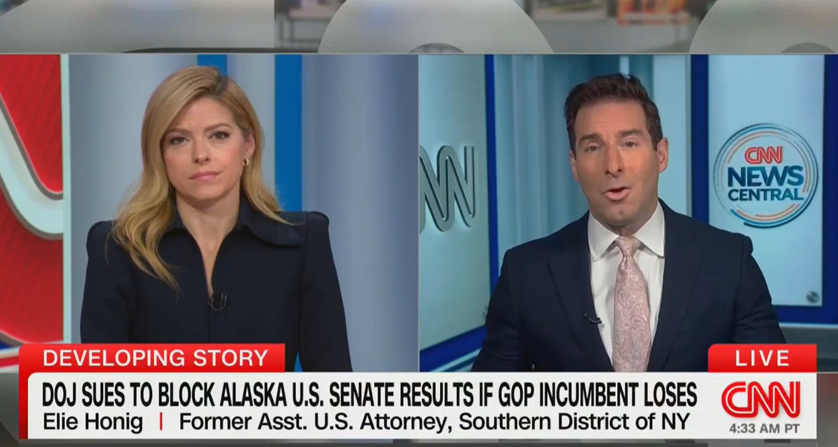 ‘Dead Wrong!' CNN's Elie Honig Shreds Todd Blanche Over DOJ's Alaska Election Lawsuit