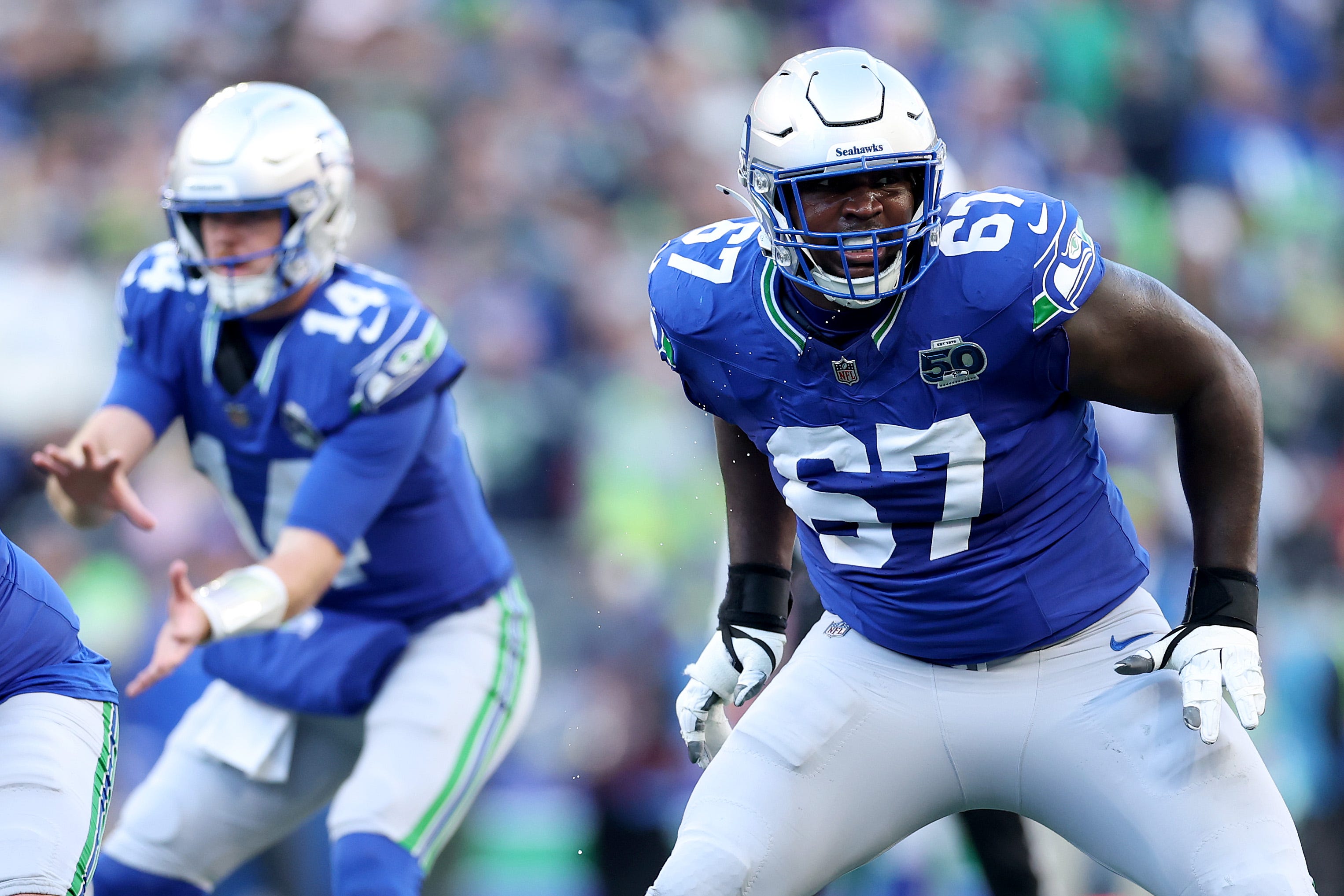 Seahawks LT Charles Cross has a high ankle sprain, expected to miss time