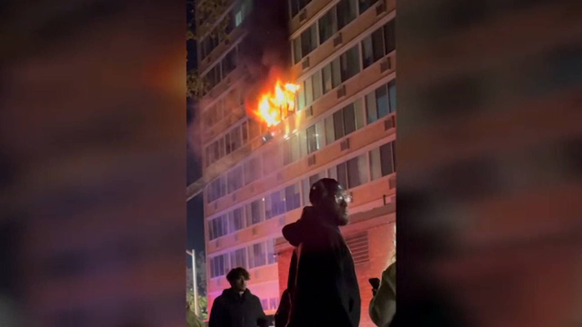 Woman critically hurt after dropping from window during high-rise ...